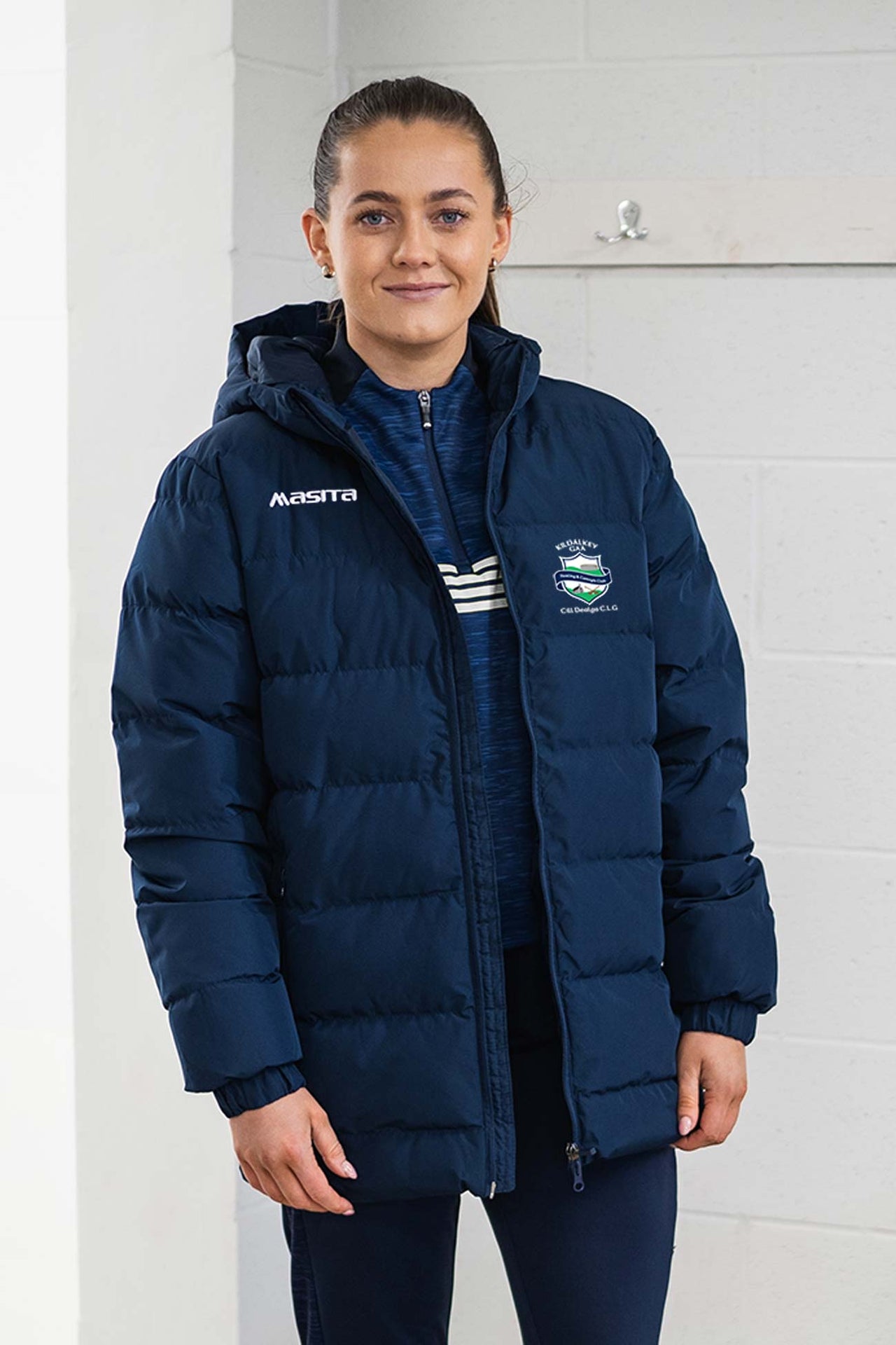Kildalkey HC Navy Nepal Winter Jacket Adult
