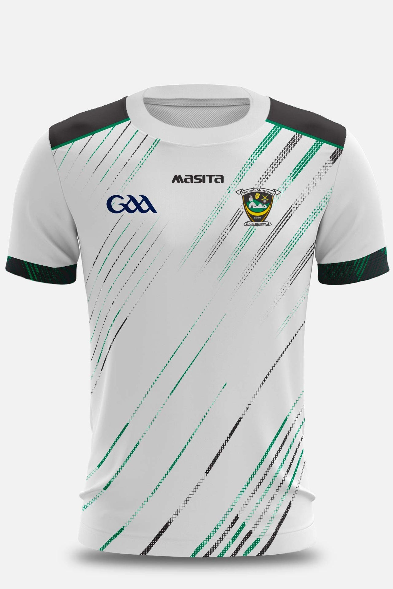 Killeavy CLG White Away GAA Jersey Regular Fit