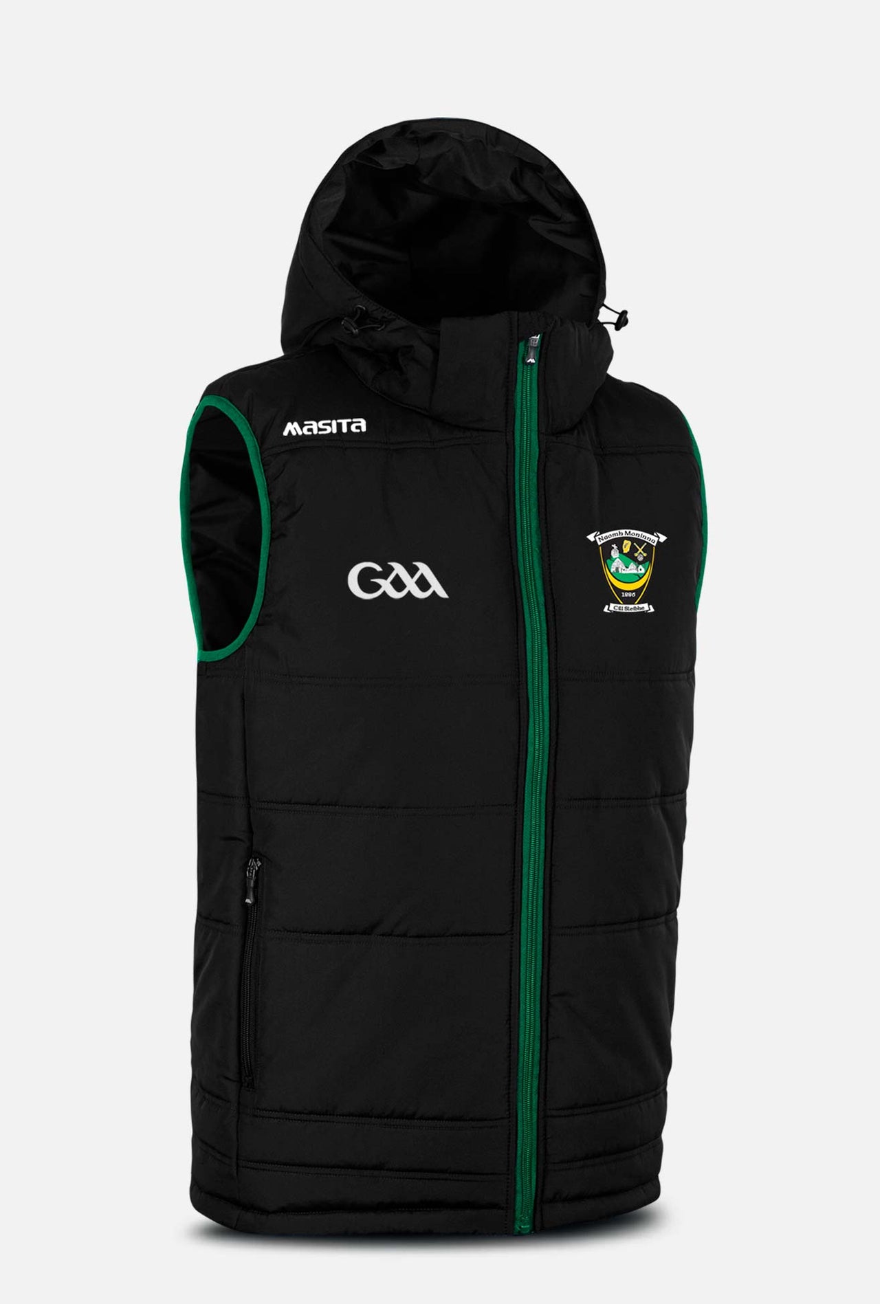 Killeavy CLG Pop Up Shop Black Nova Sleeveless Gilet Kids & Adults