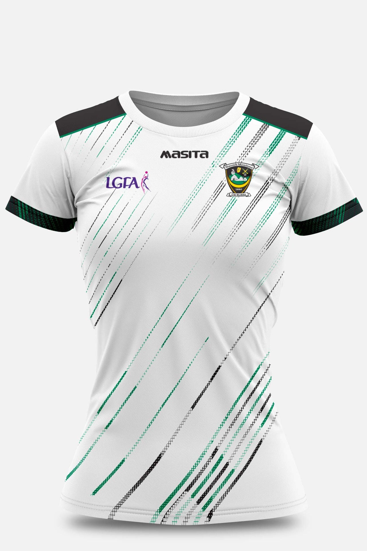 Killeavy LGFA White Away Jersey Regular Fit