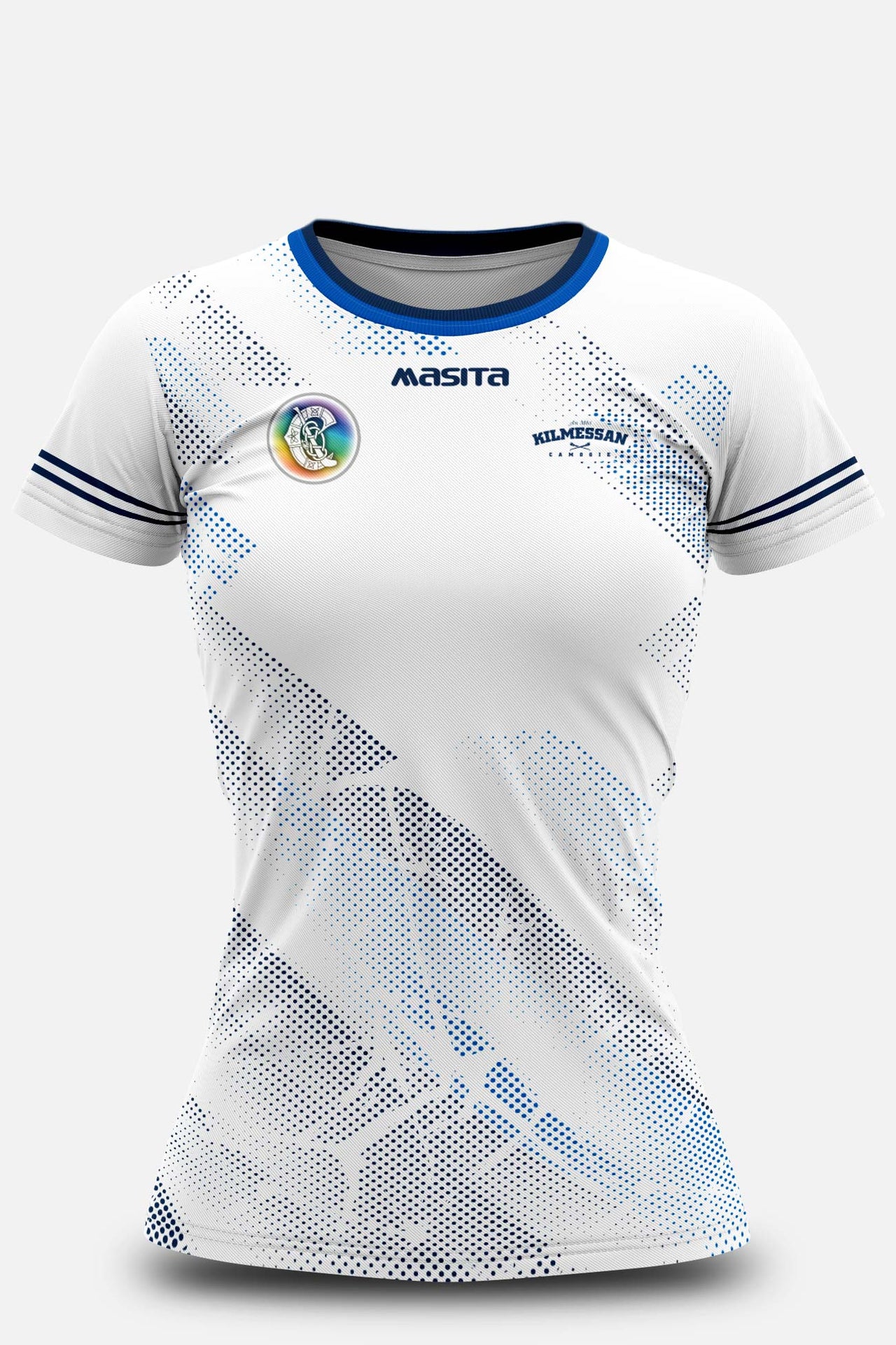 Kilmessan Camogie Pop Up Shop White Training Jersey Regular Fit Kids & Adults