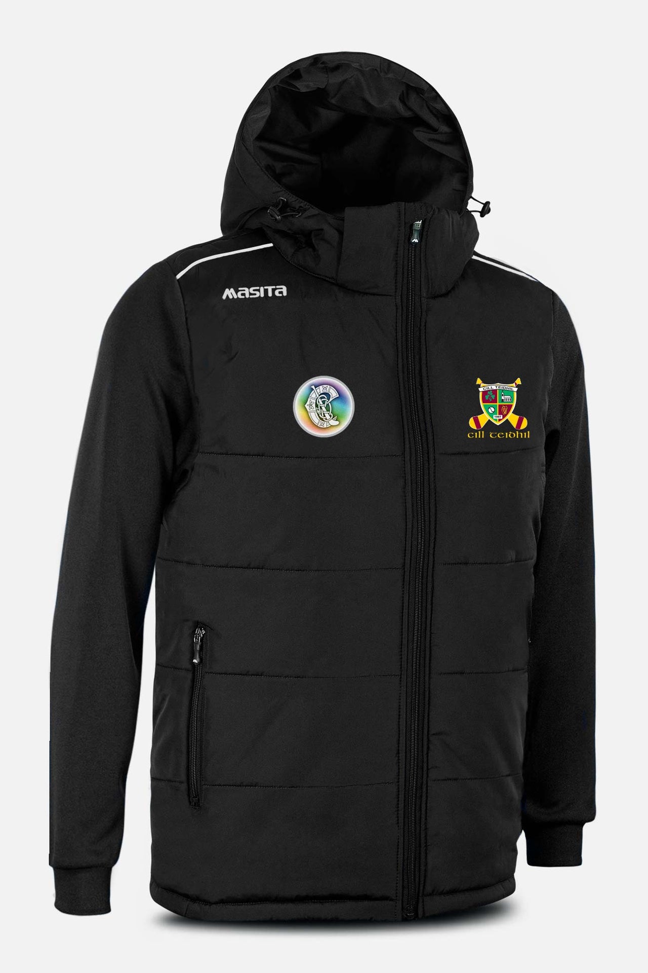 Kiltale Camogie  Black Padded Jacket Kids & Adults