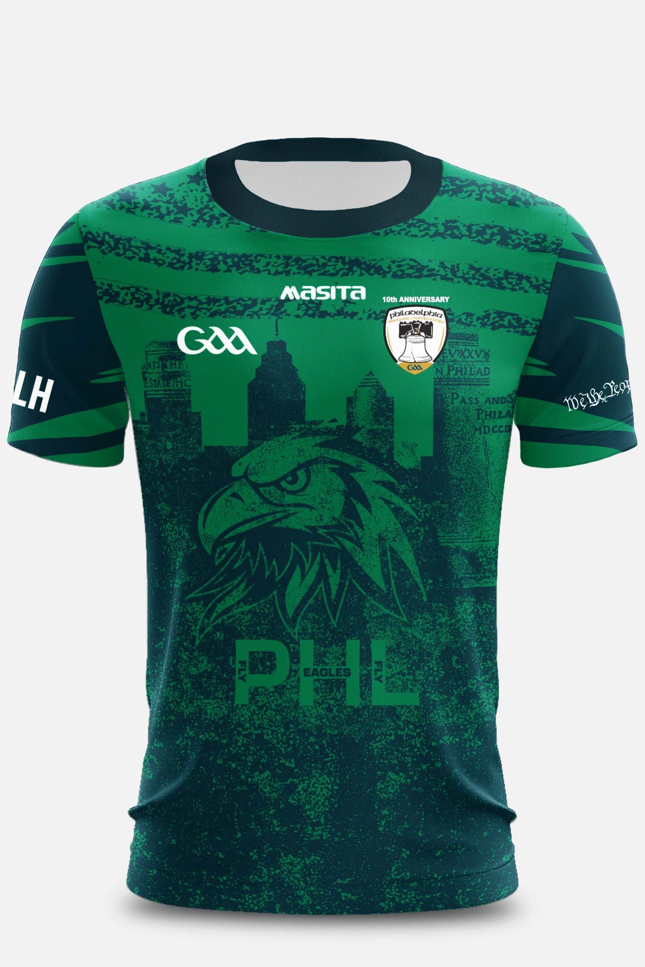 Liberty Bell Philadelphia Championship Green Jersey Regular Fit Adult