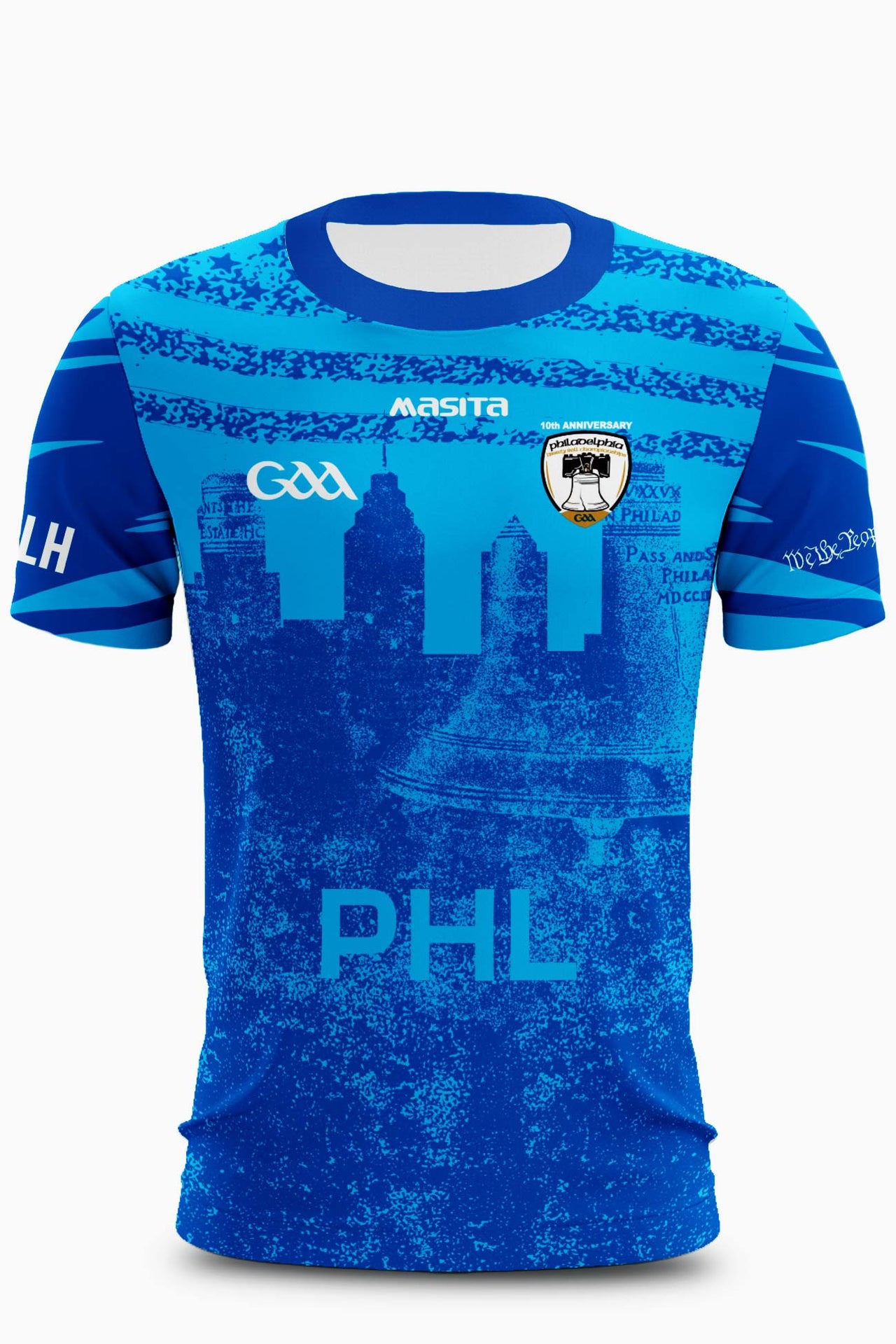 Liberty Bell Philadelphia Championship Blue Jersey Player Fit Adult