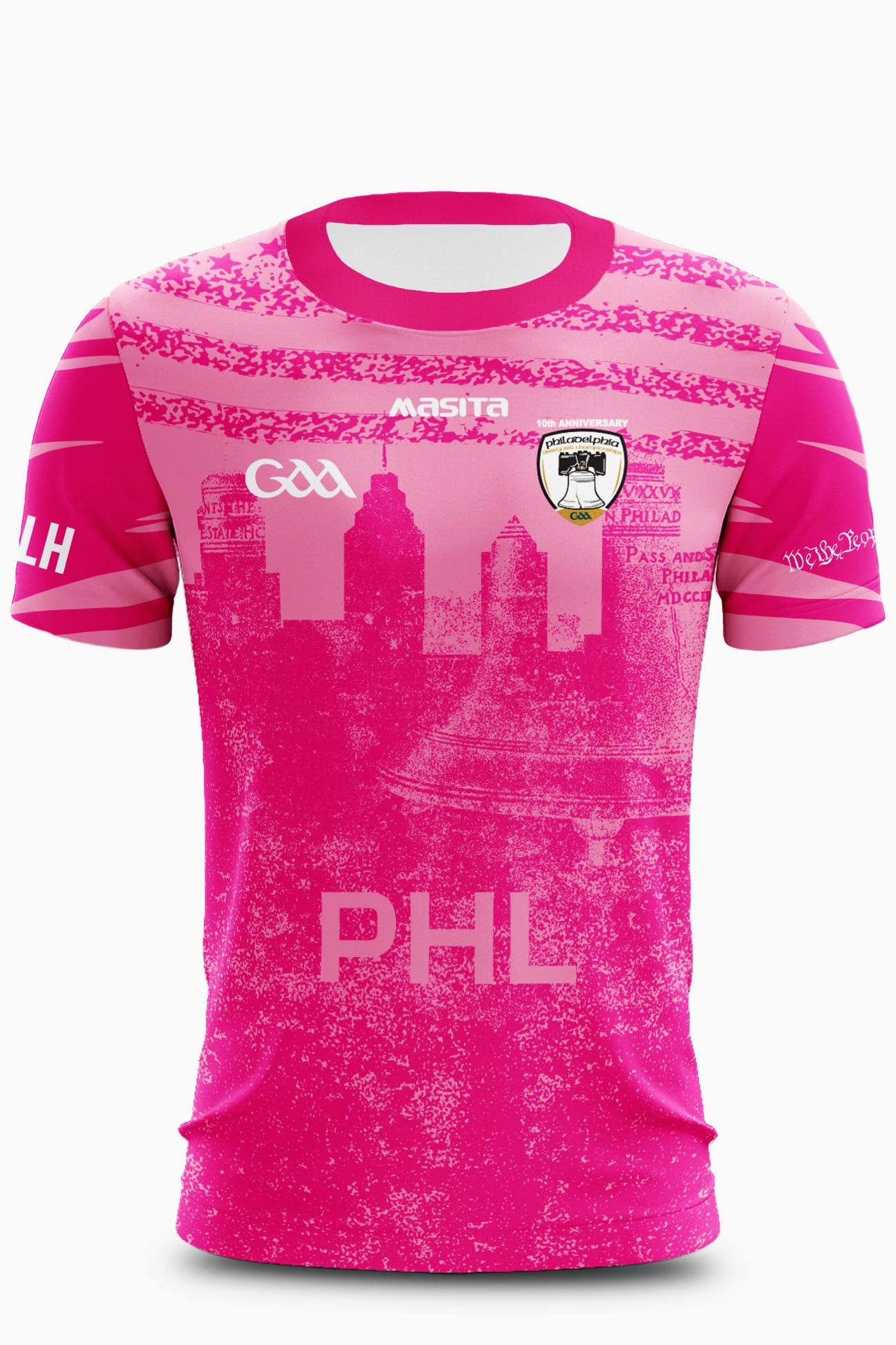 Liberty Bell Philadelphia Championship Pink Jersey Player Fit Adult