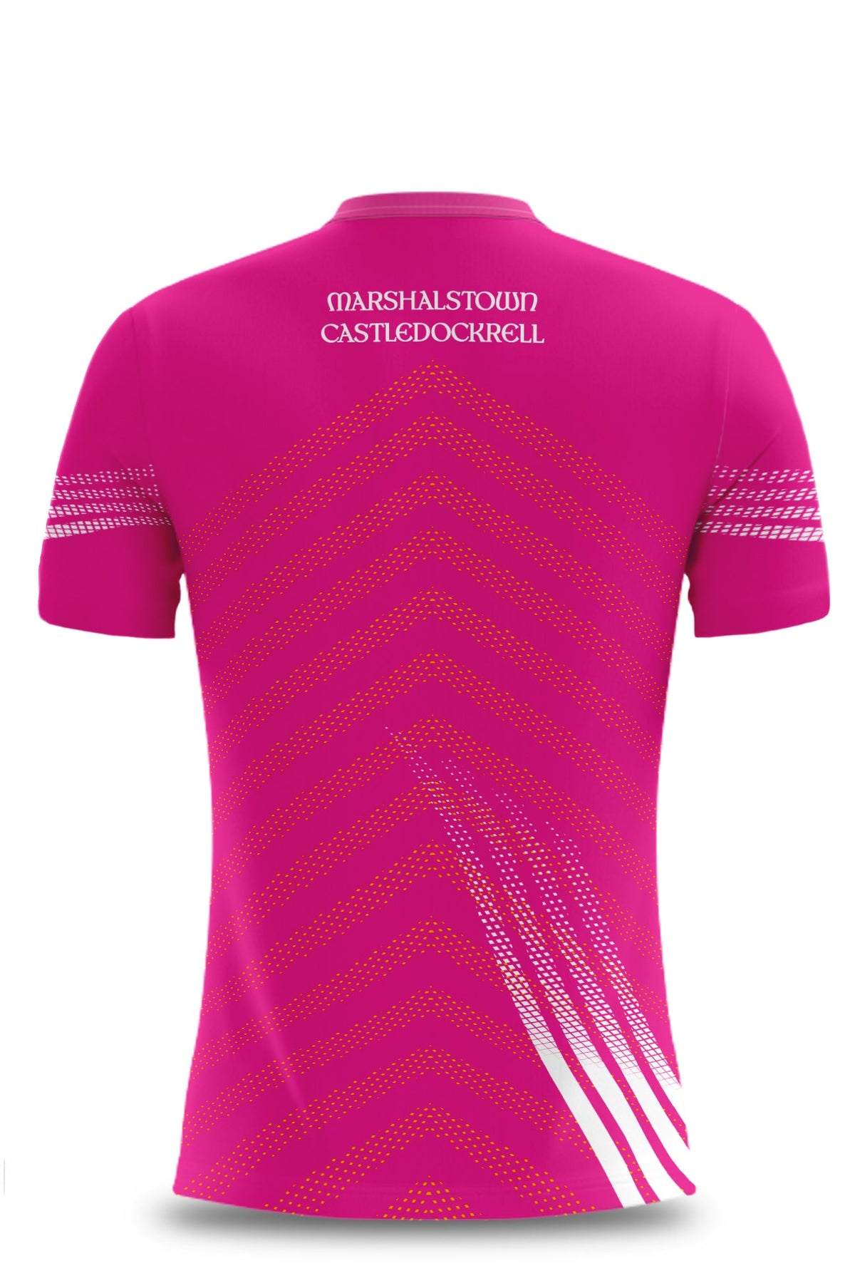 Marshalstown Castledockrell Pop Up Shop Pink Training Jersey Regular Fit Kids & Adults