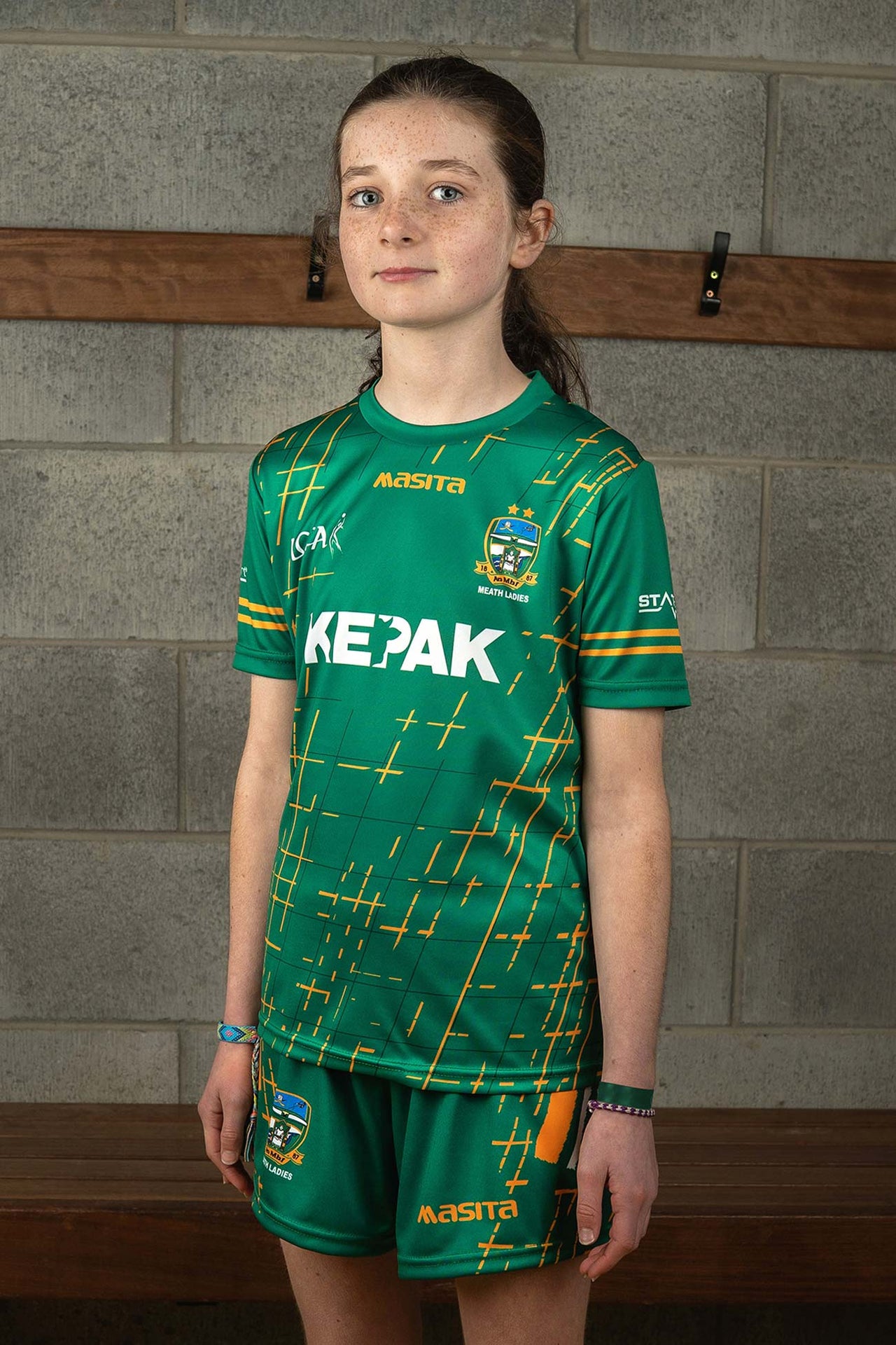 New Meath Ladies Home Jersey Regular Fit Kids