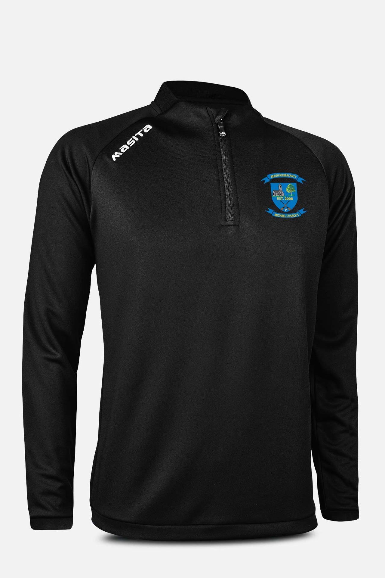 Michaael Cusacks GAA Pop Up Shop Black Oregon Style Half Zip Adult