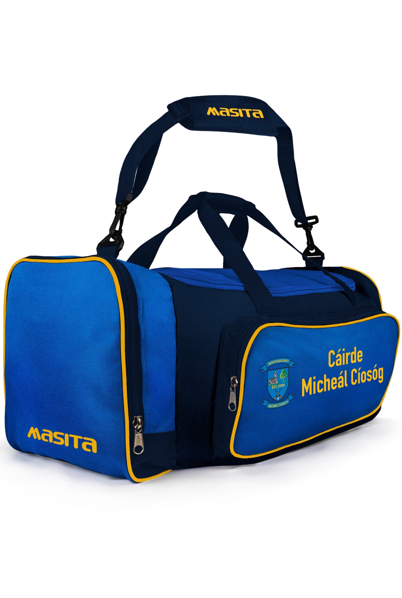 Michael Cusacks Pop Up Shop Blue/Navy/Amber Tara Style Club Bag