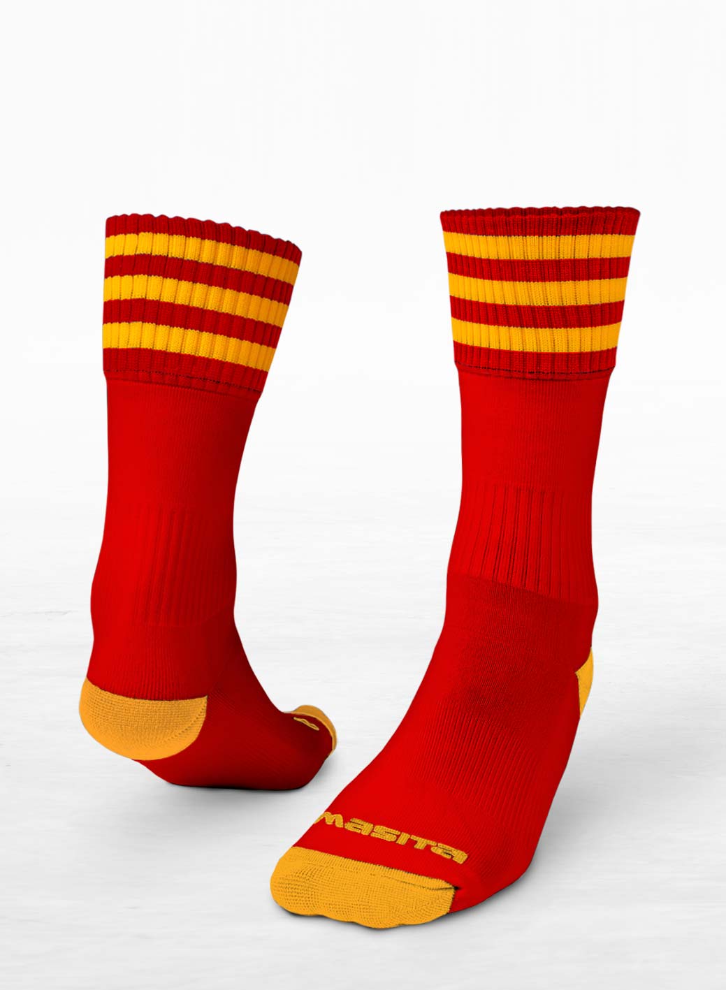 St Johns GAA  Red/Amber Midi Socks Kids & Adult