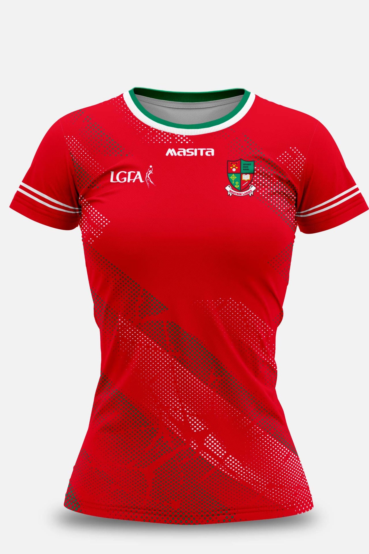 Mostrim Ladies Pop Up Shop Red Training Jersey Regular Fit Kids & Adults
