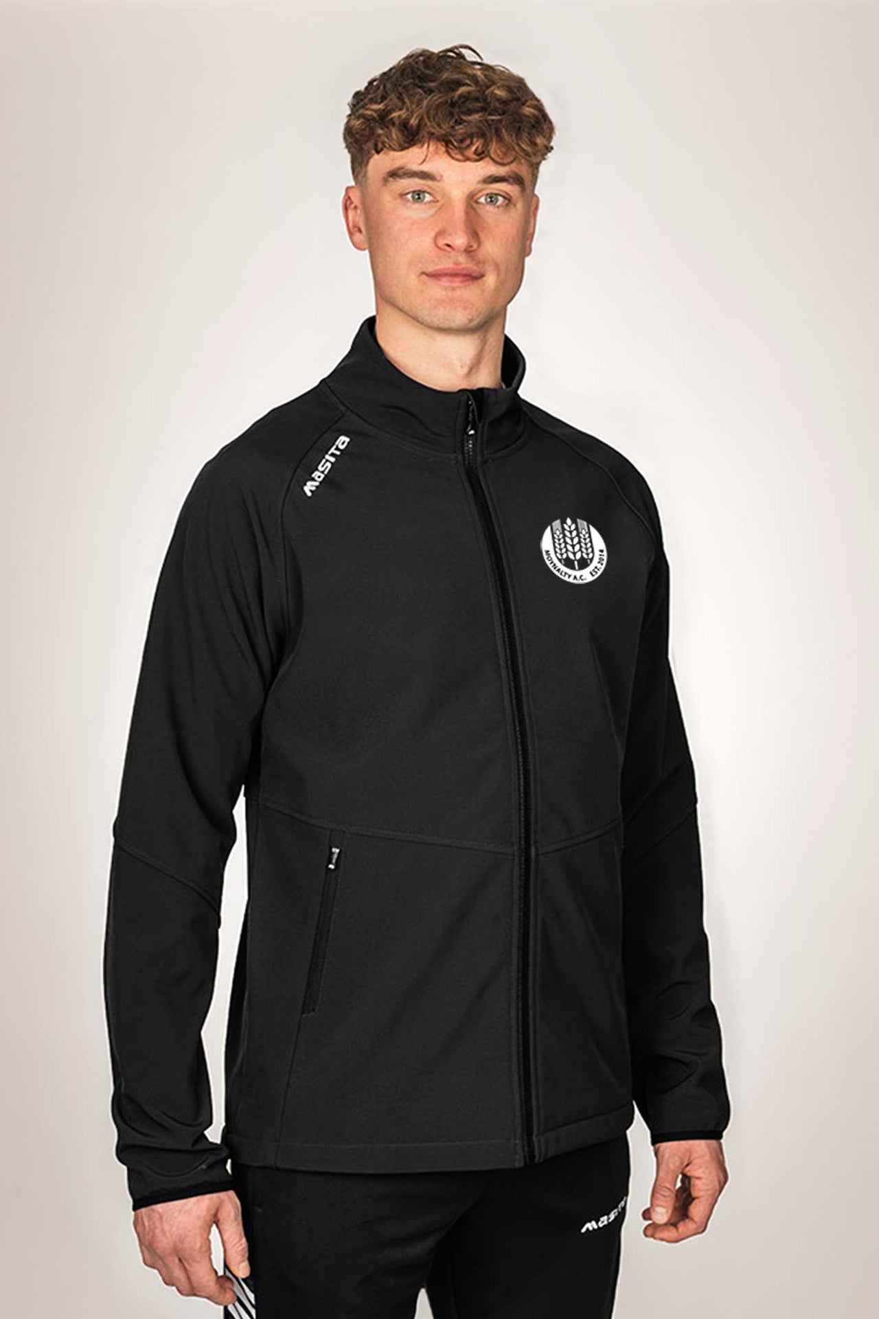 Moynalty AC Pop Up Shop Black Softshell Jacket Adult