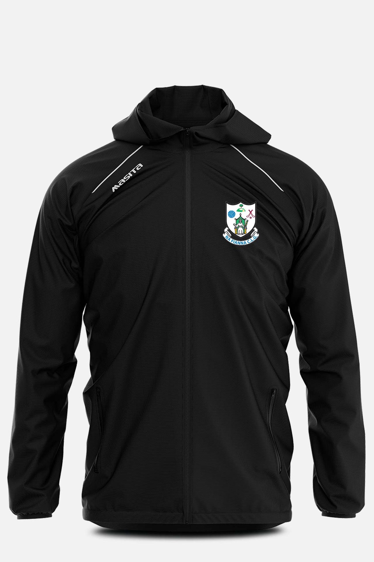 Na Fianna Pop Up Shop Black Windbreaker Kids & Adults