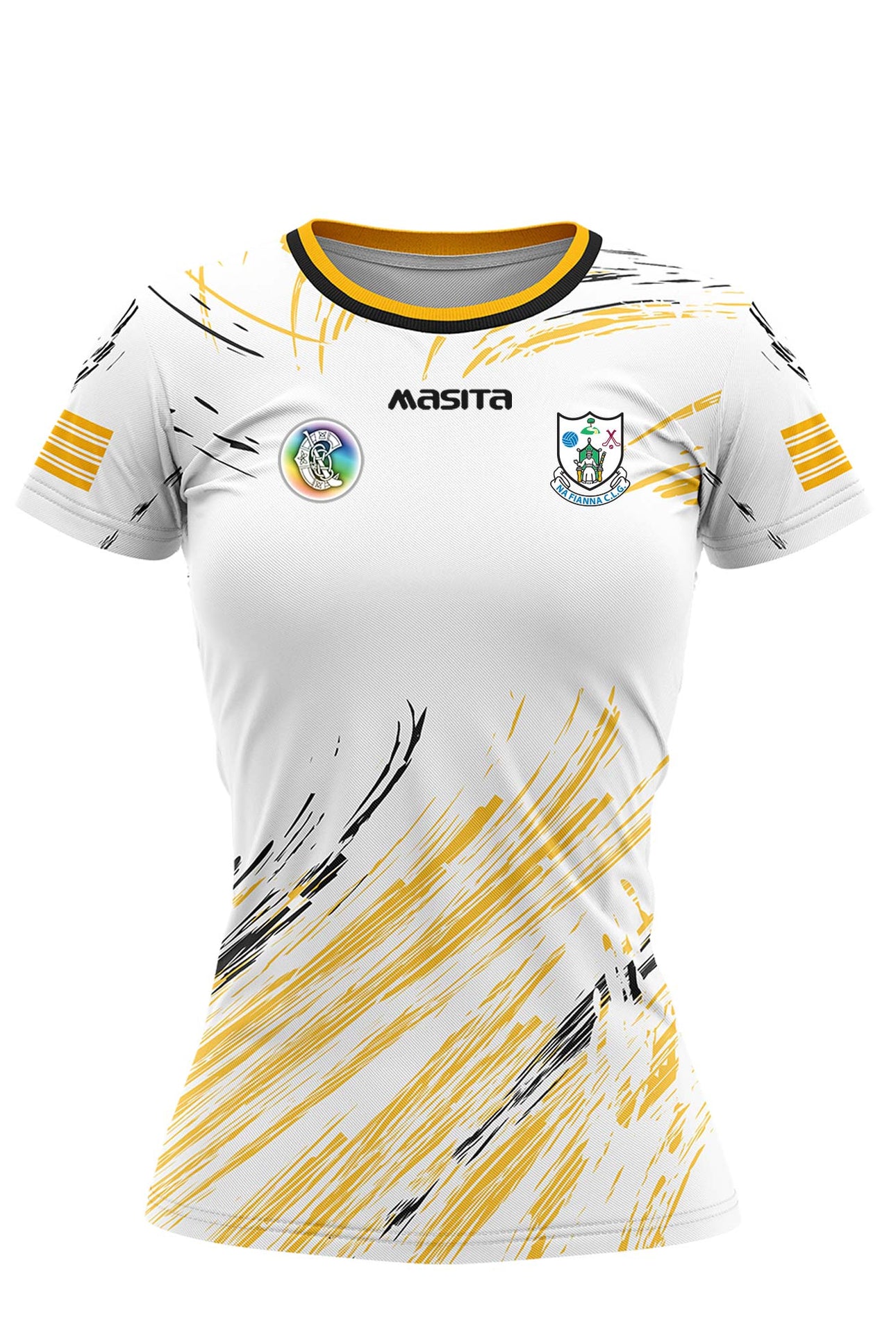 Na Fianna Camogie Logo Away Jersey Regular Fit