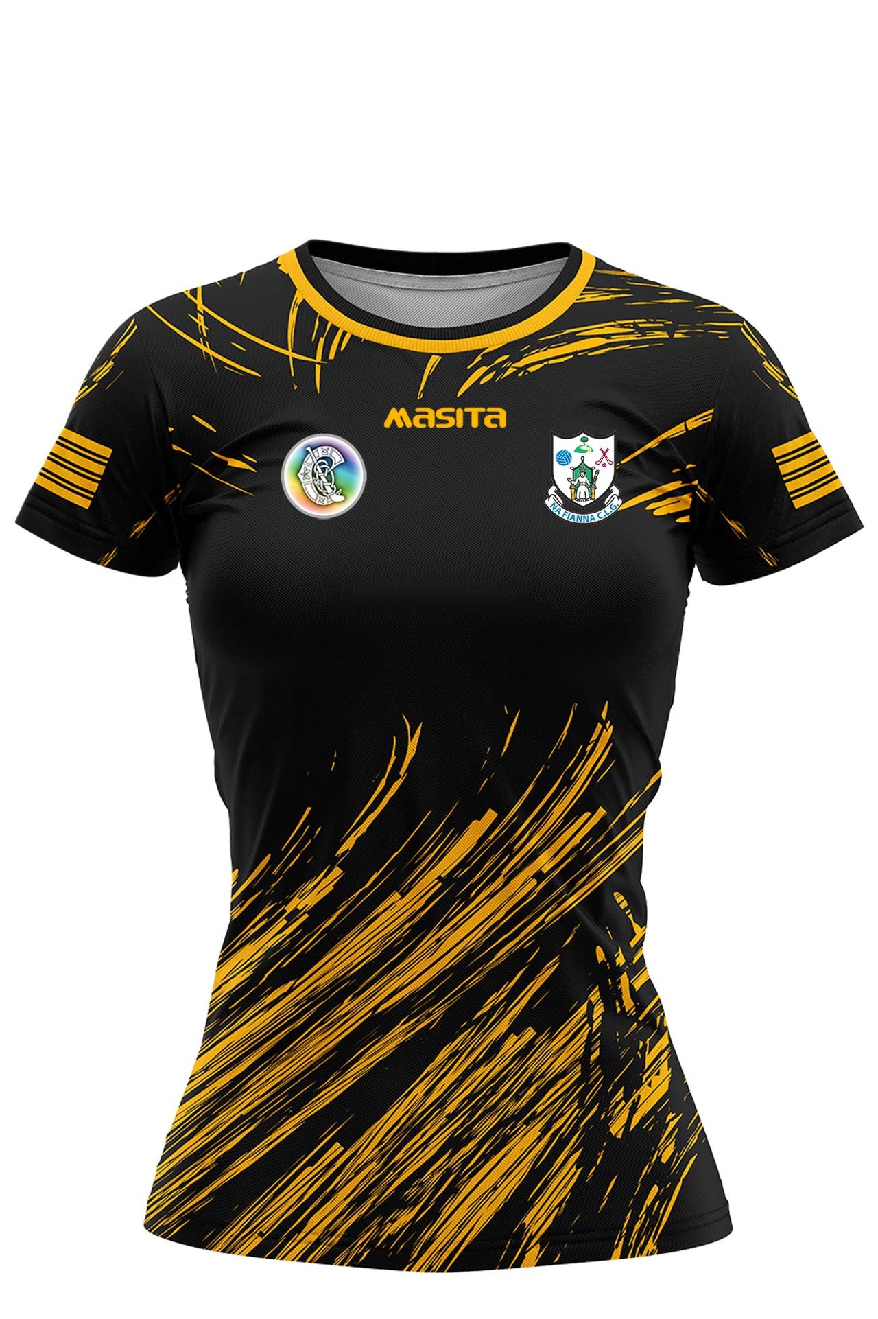 Na Fianna Camogie Logo Home Jersey Regular Fit