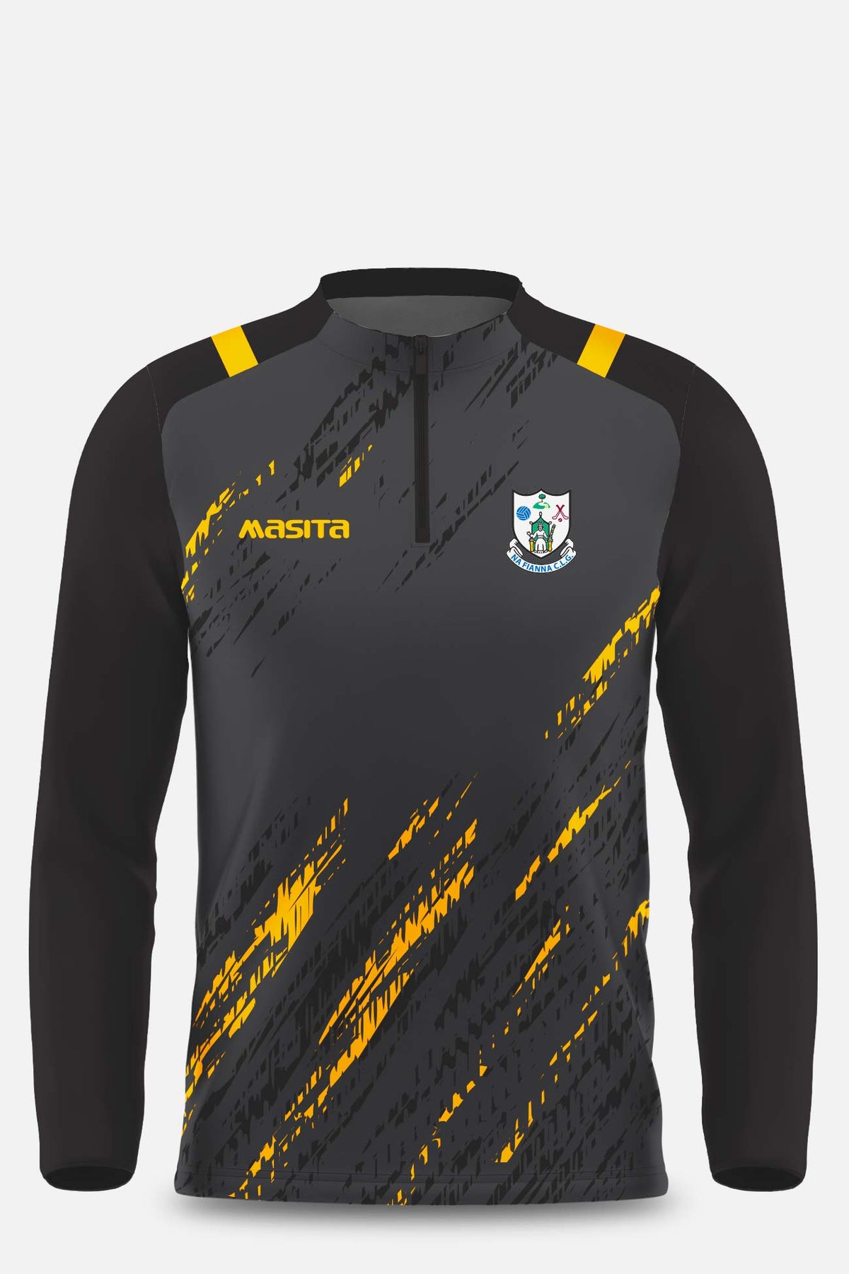 Na Fianna GAA Pop Up Shop Sublimated Style Half Zip Kids & Adults