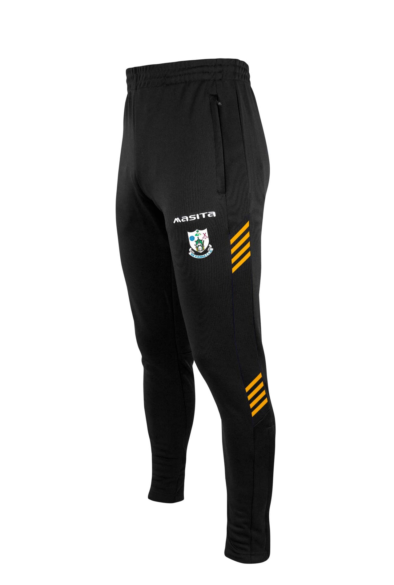 Na Fianna CLG Hydro Black Skinny Bottoms Adults