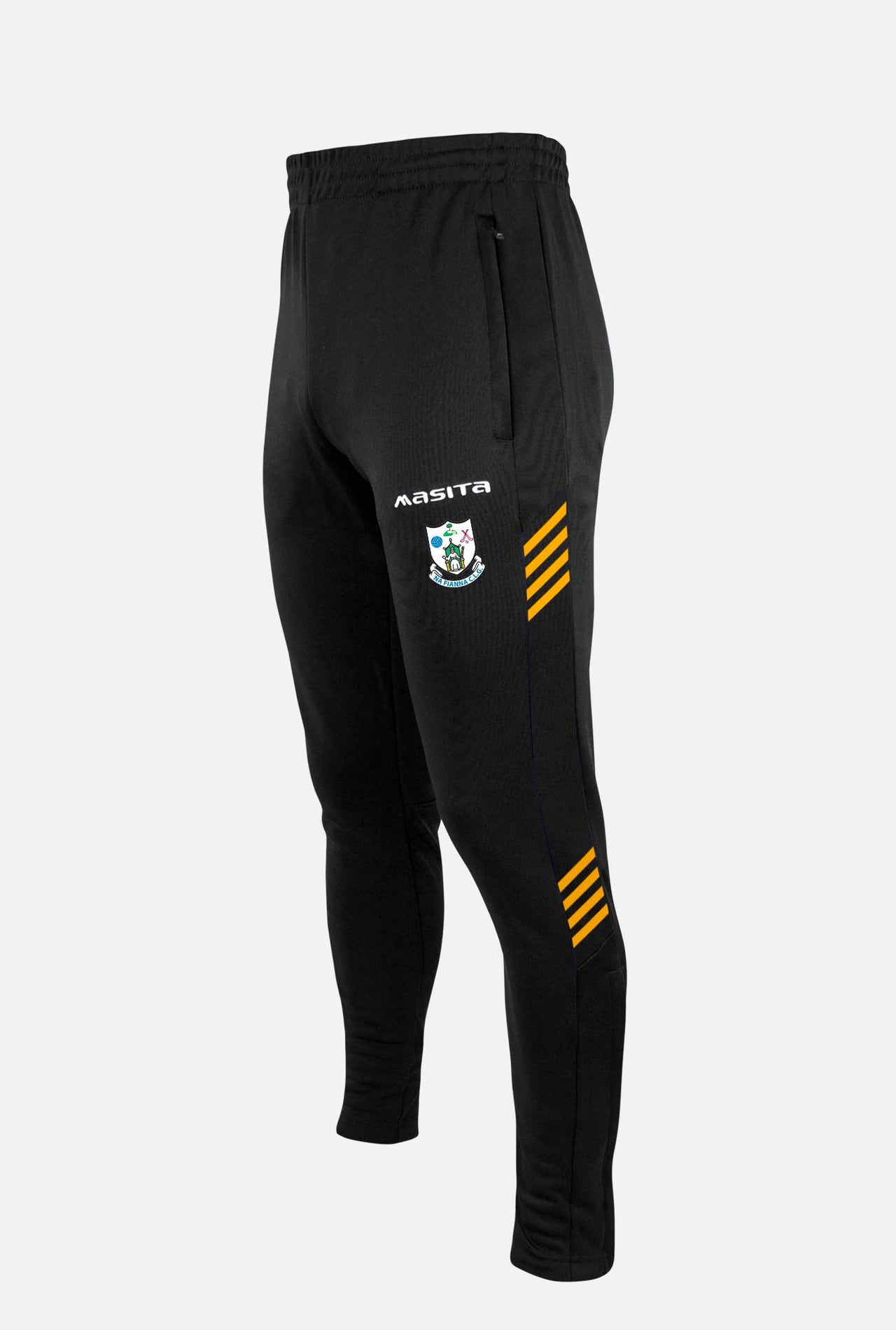 Na Fianna  Black Skinny Bottoms Kids & Adults