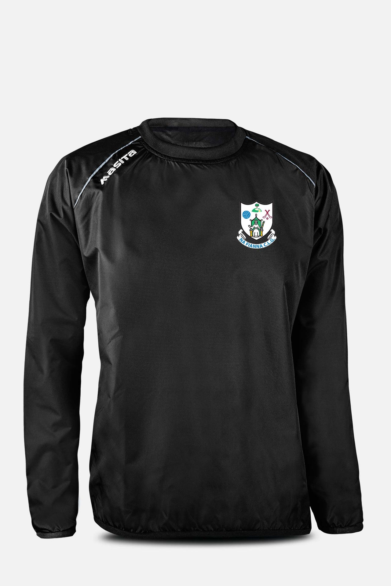 Na Fianna Pop Up Shop Black Rainsweater Kids & Adults