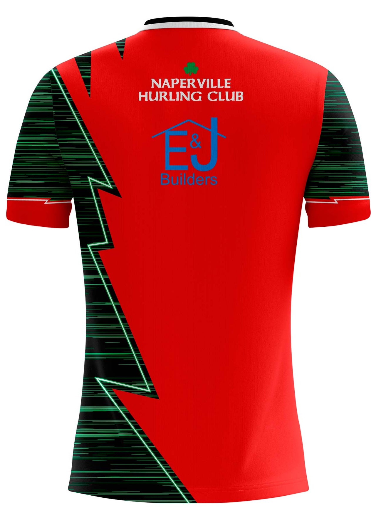 Naperville Hurling Club Clarke Red Jersey Player Fit Adult