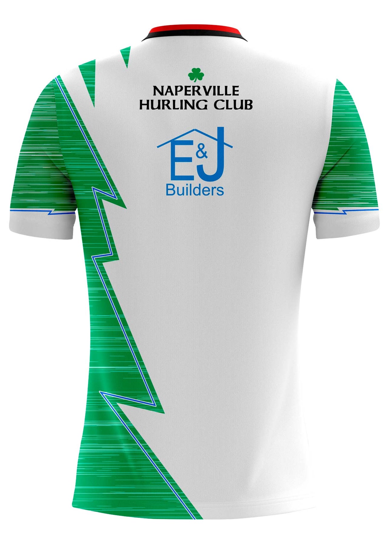 Naperville Hurling Club Clarke White Jersey Player Fit Adult