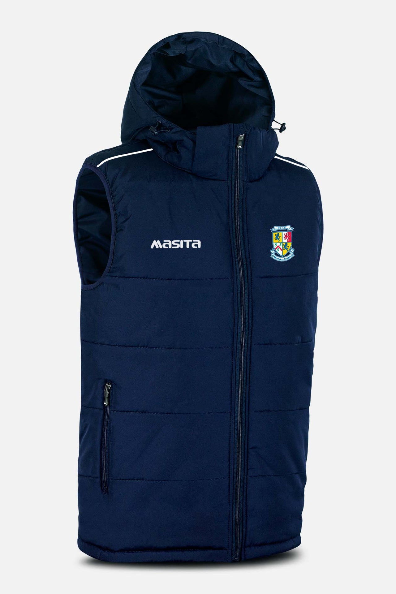 Navan O'Mahonys Navy Sleeveless Gilet Kids & Adults