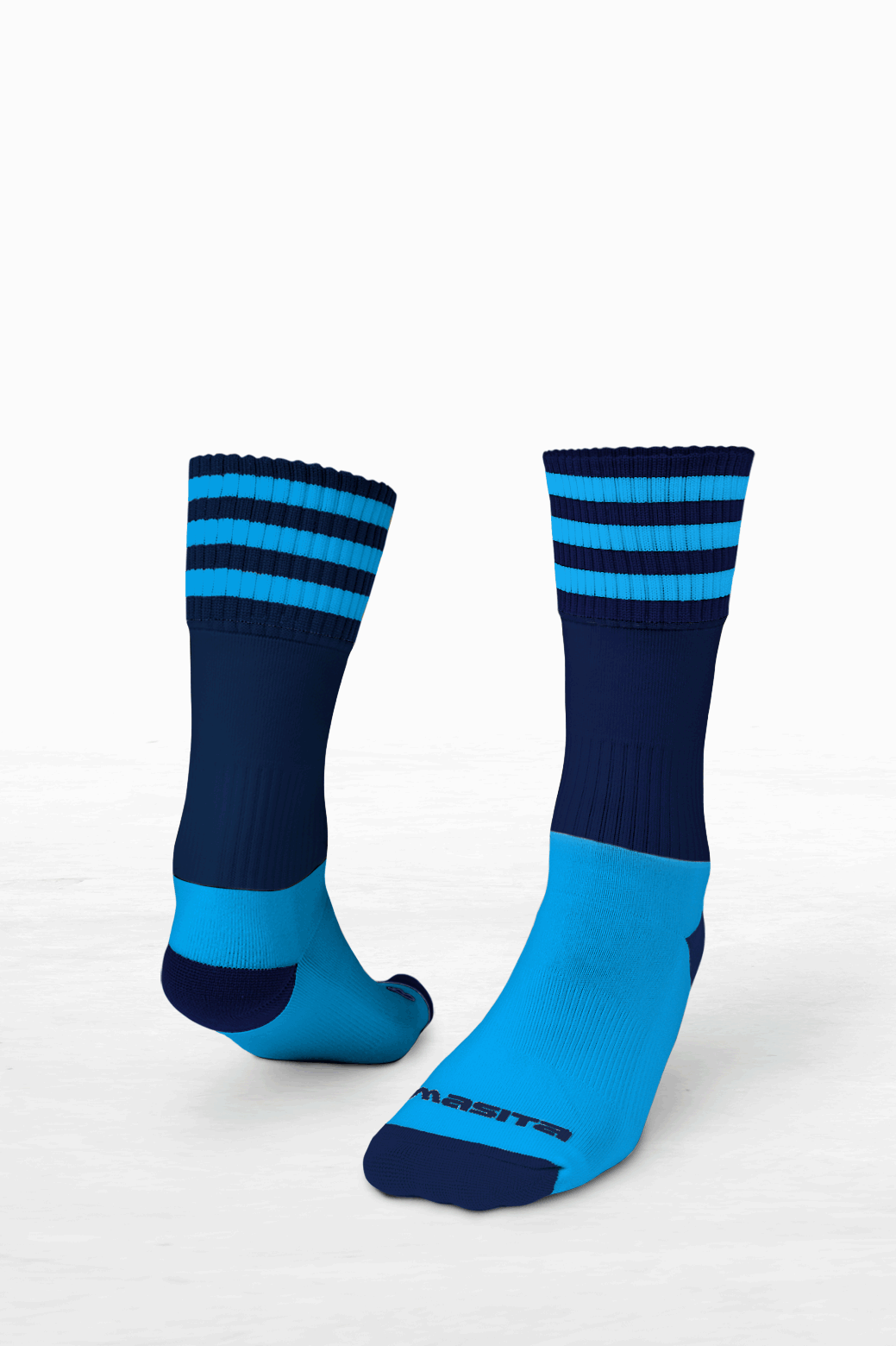 Navy/Sky Midi Socks All Sizes