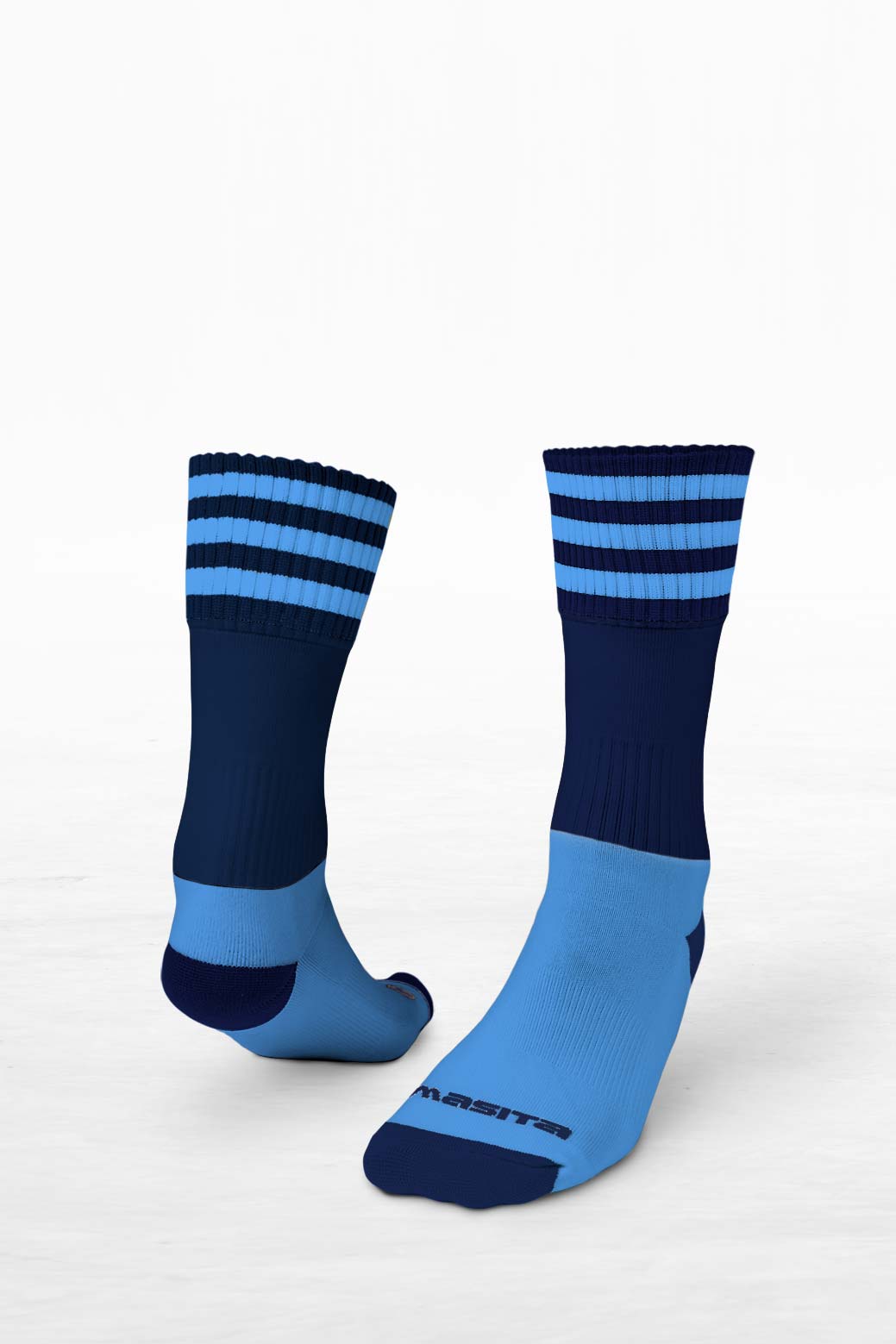 Navy/Sky Midi Socks All Sizes