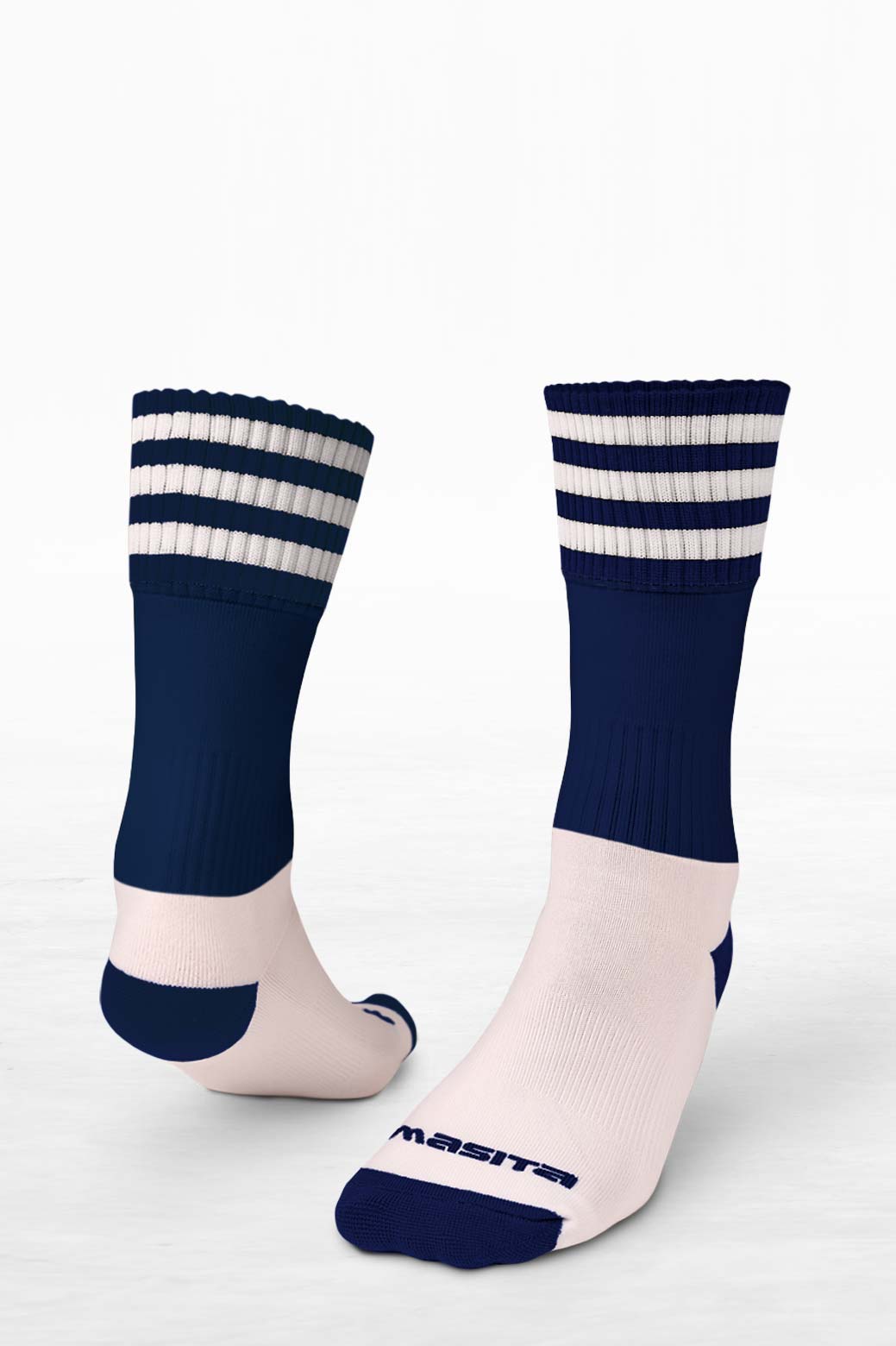Navy/White Midi Socks All Sizes