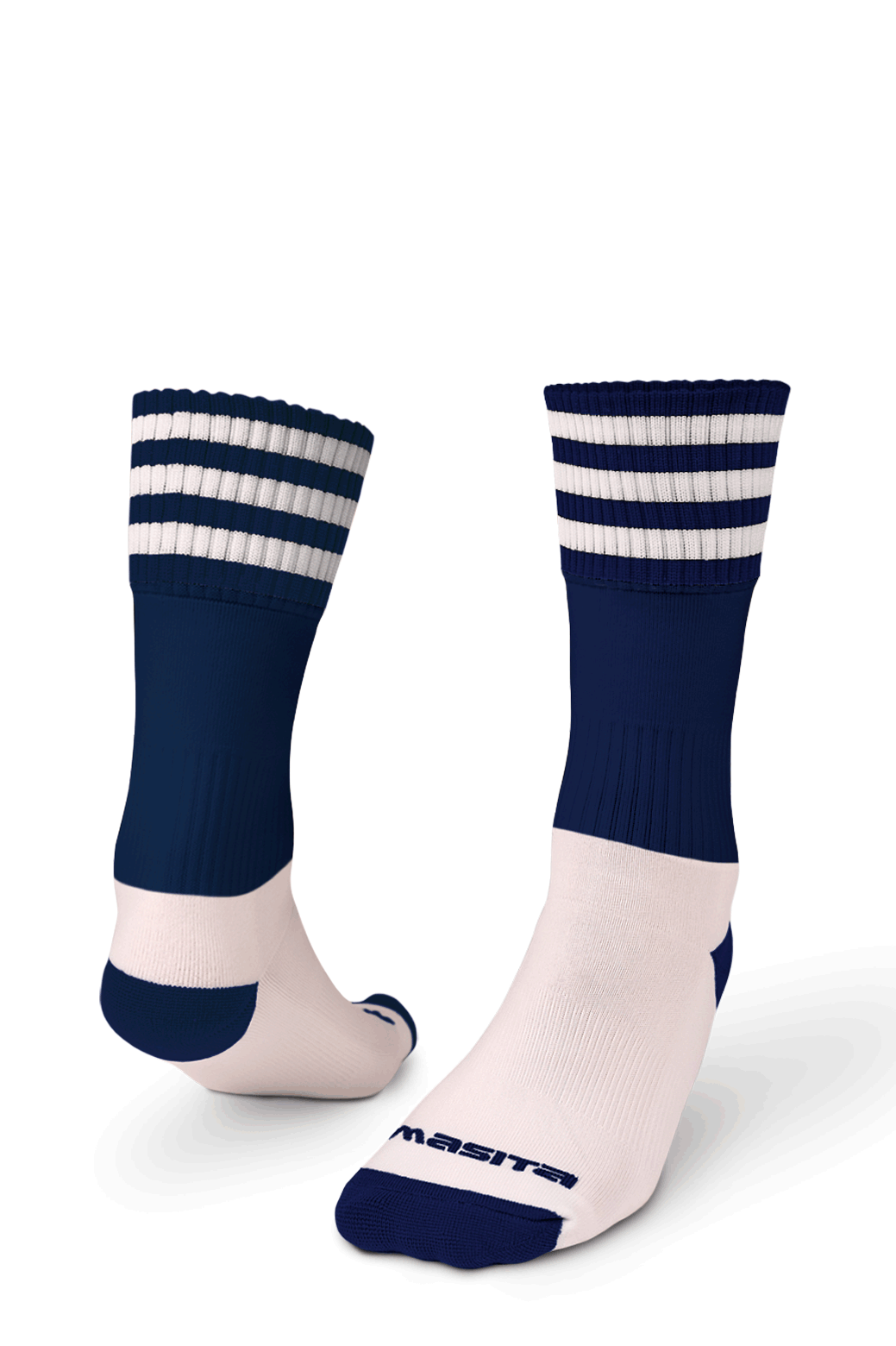 Navy/White Midi Socks All Sizes