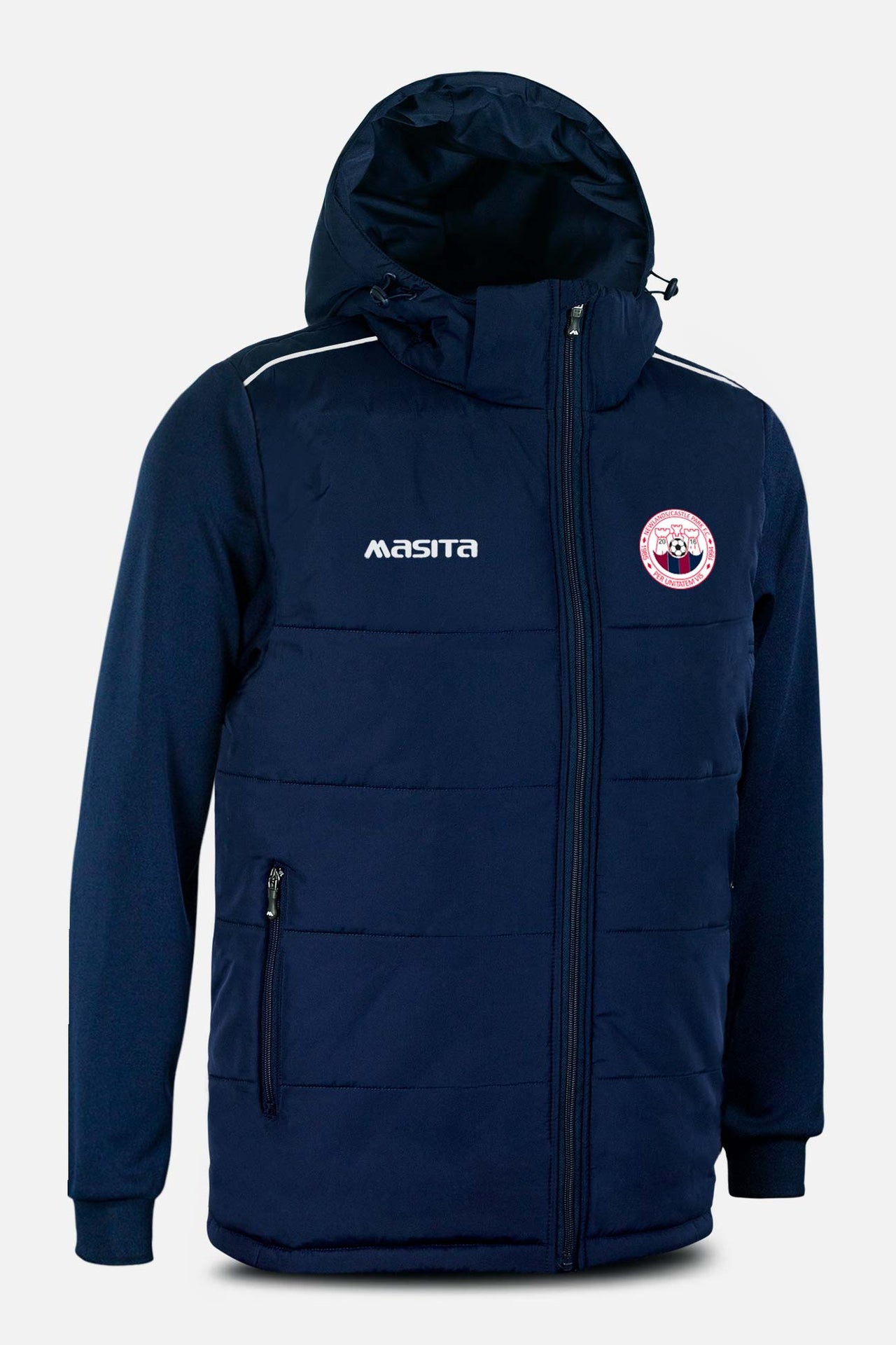 Newlands Castle Park FC Navy Padded Jacket Kids & Adults