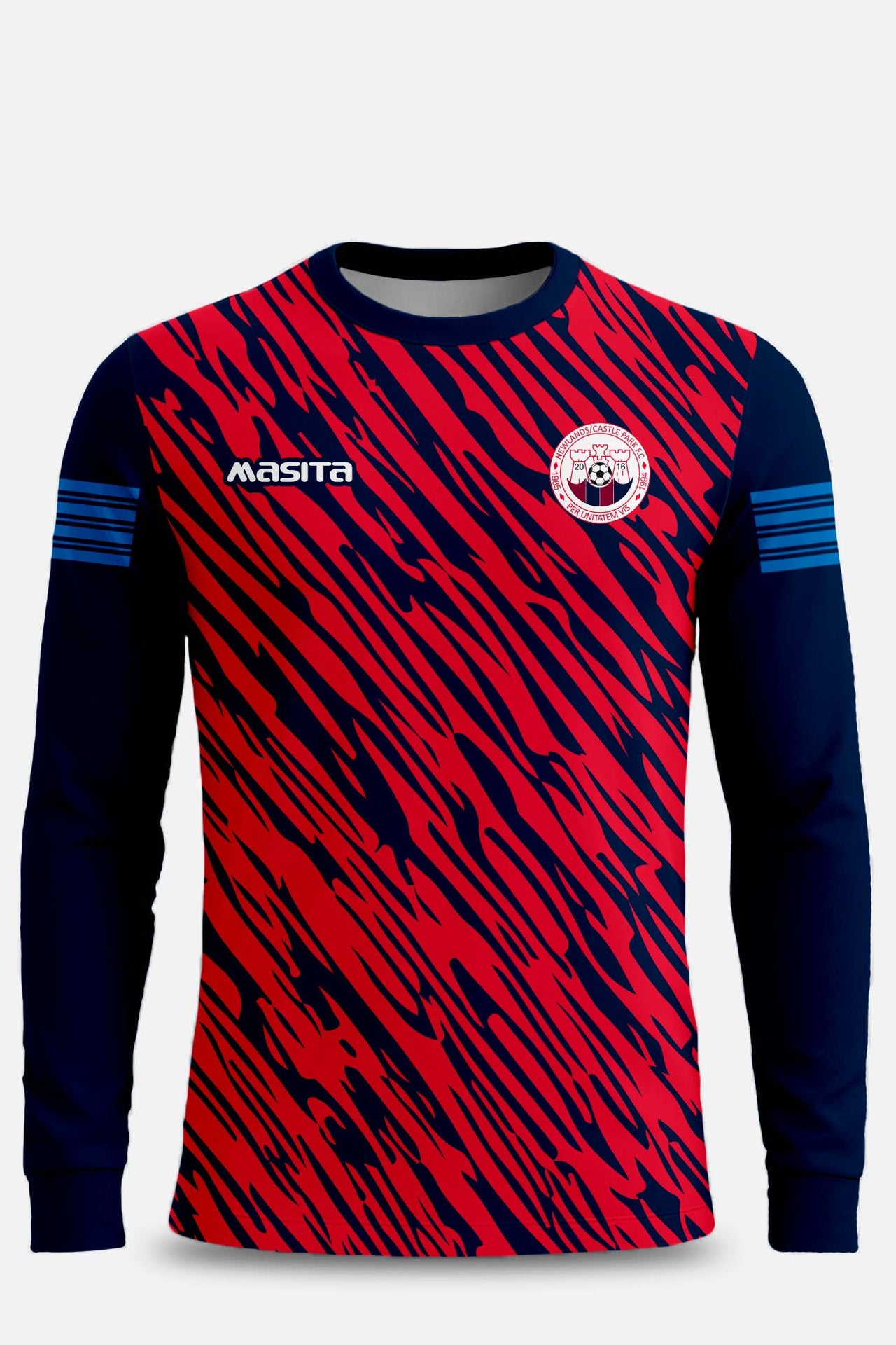 Newlands Castle Park FC Pop Up Shop Long Sleeve Training Jersey Regular Fit Kids & Adults