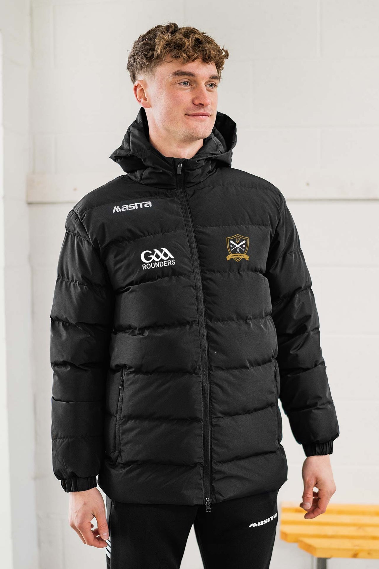 Nobber Rounders Black Nepal Winter Jacket Adult