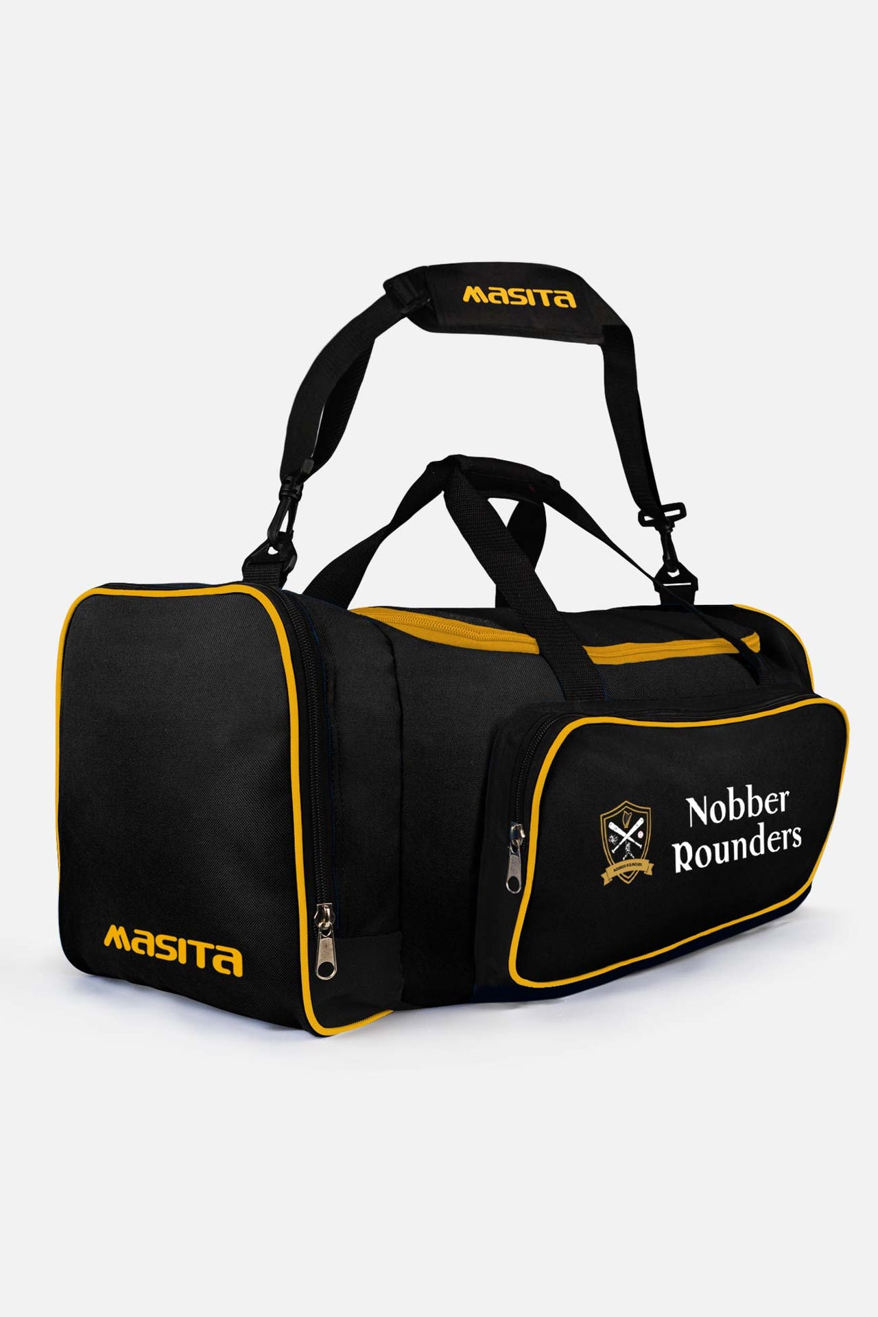 Nobber Rounders Black/Amber Tara Style Club Bag