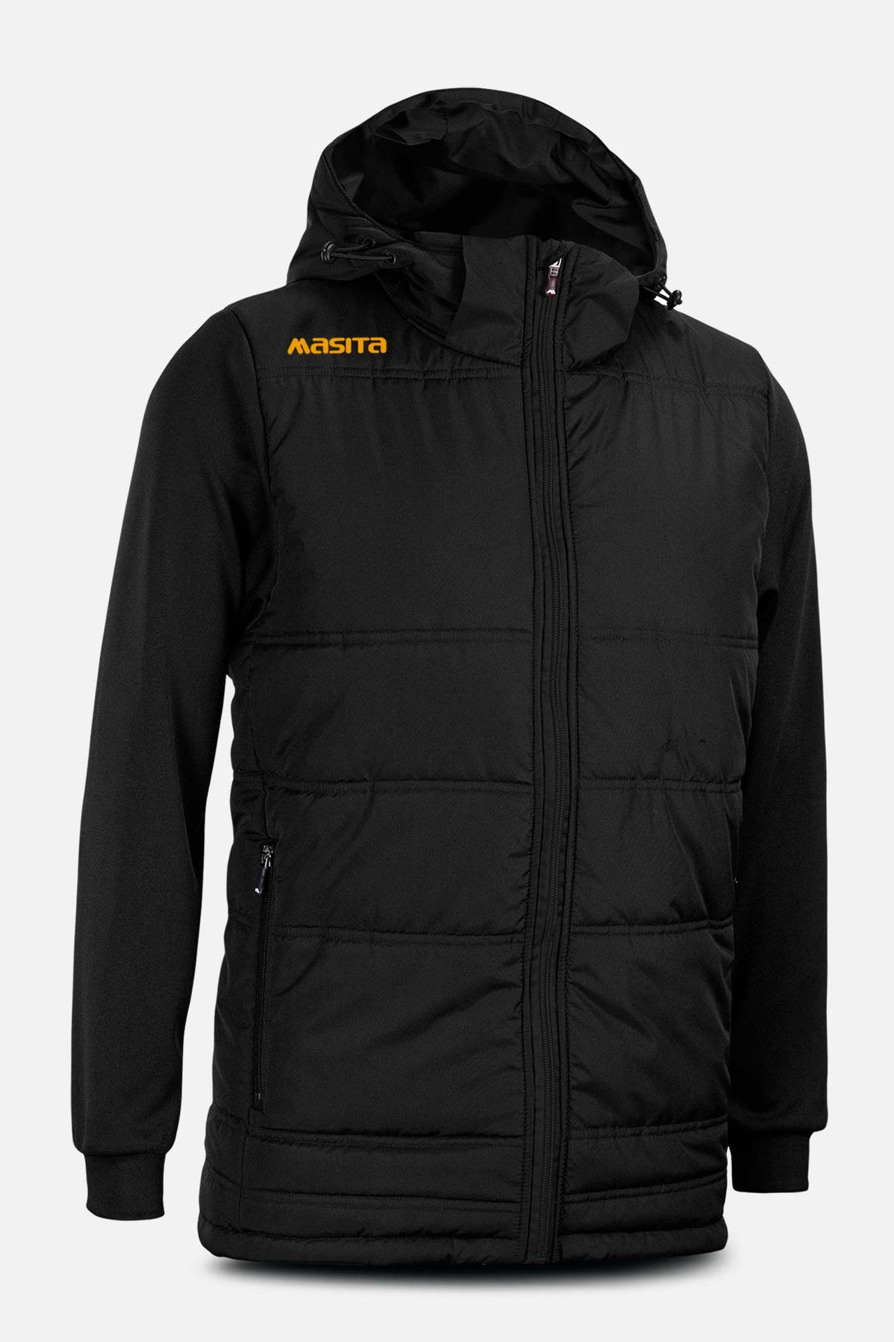 Nova Padded Jacket Black/Amber Option 1