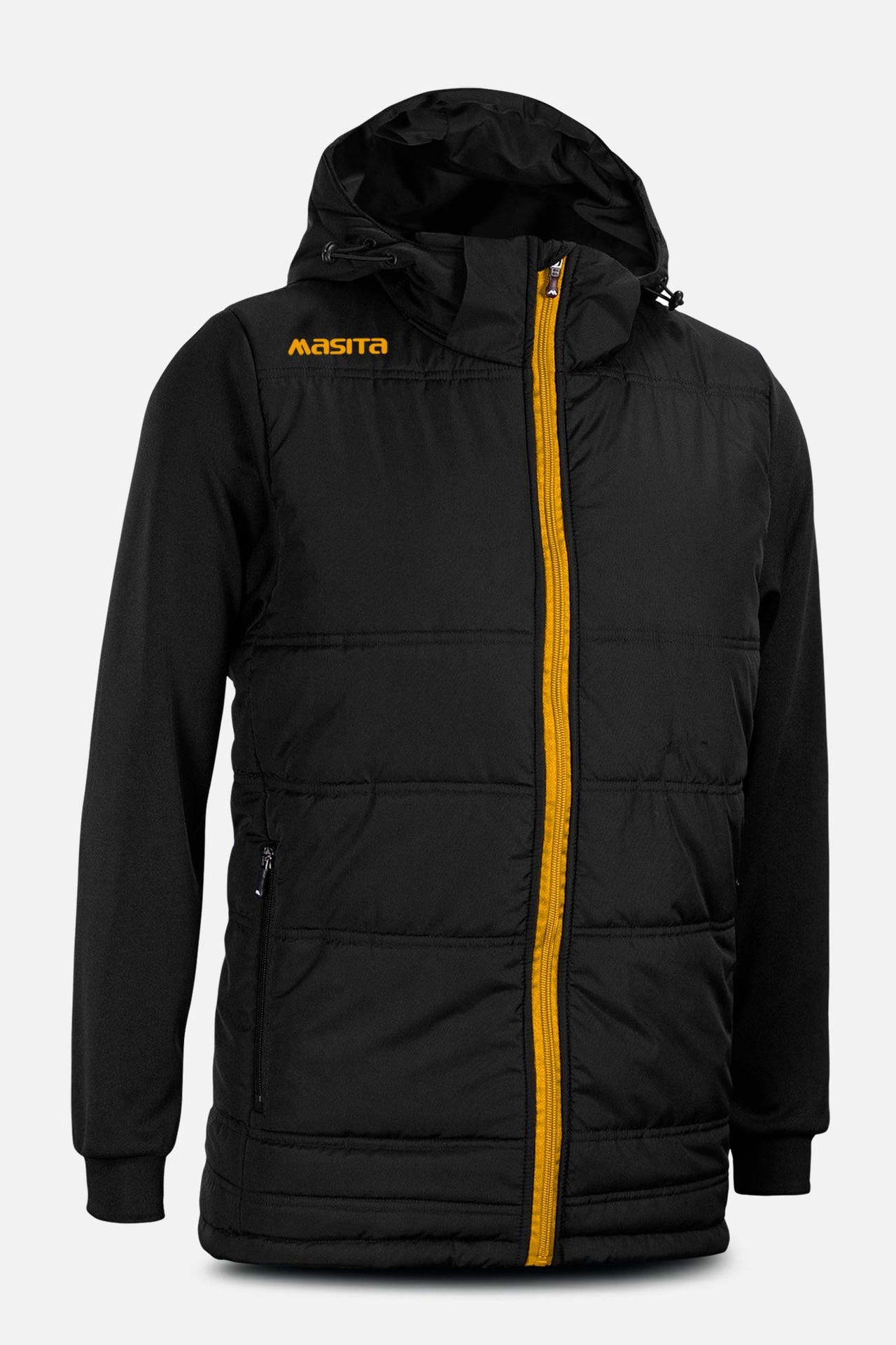 Nova Padded Jacket Black/Amber Option 2