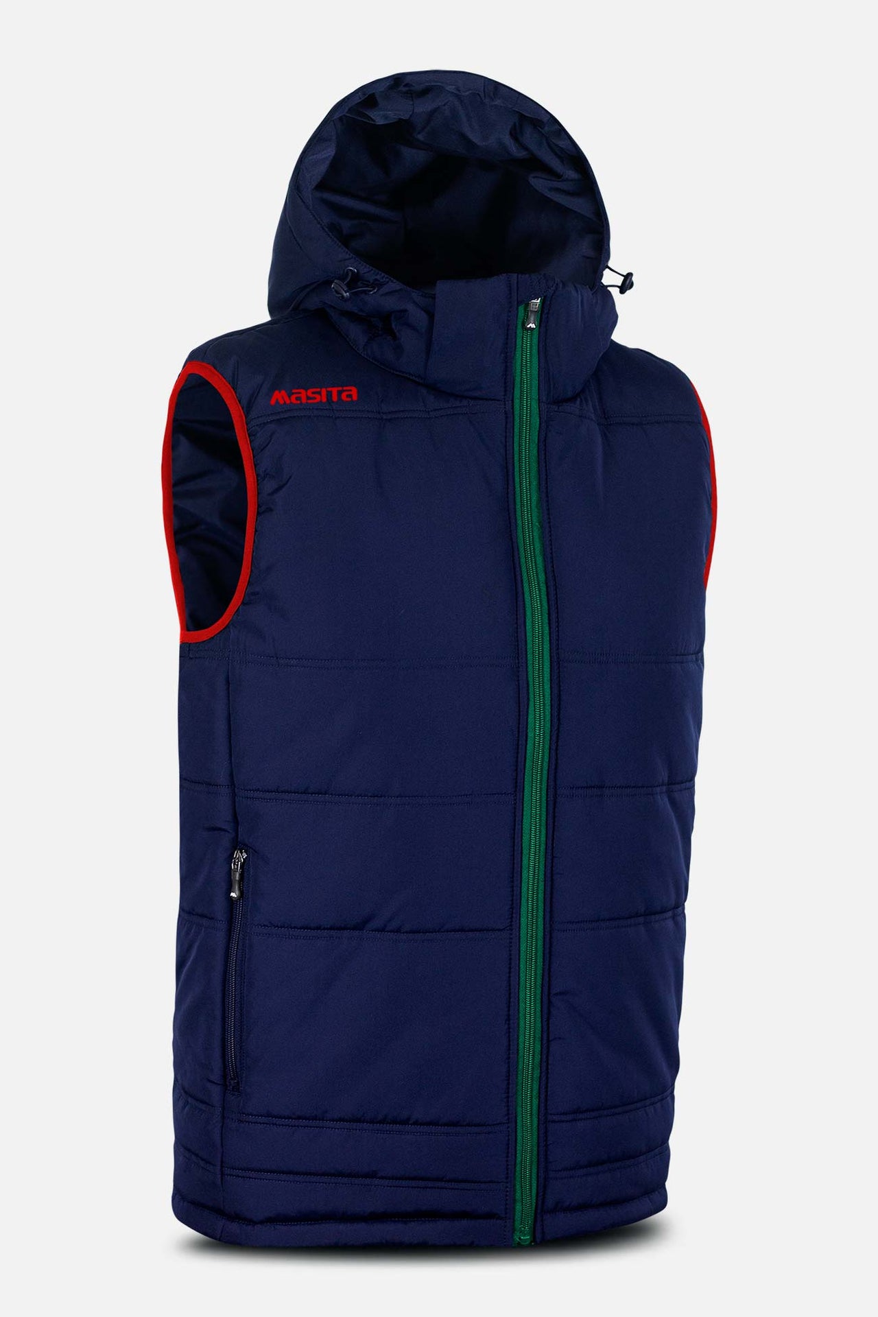 Nova Gilet Navy/Green/Red