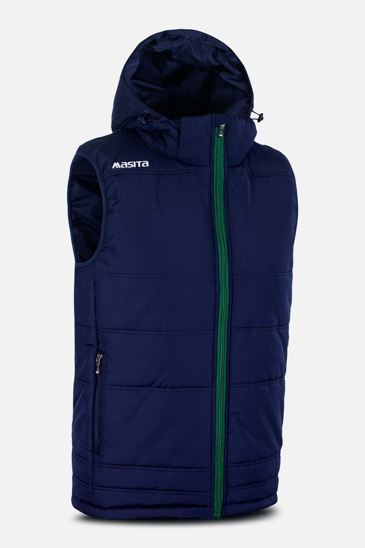 Nova Gilet Navy Green/White