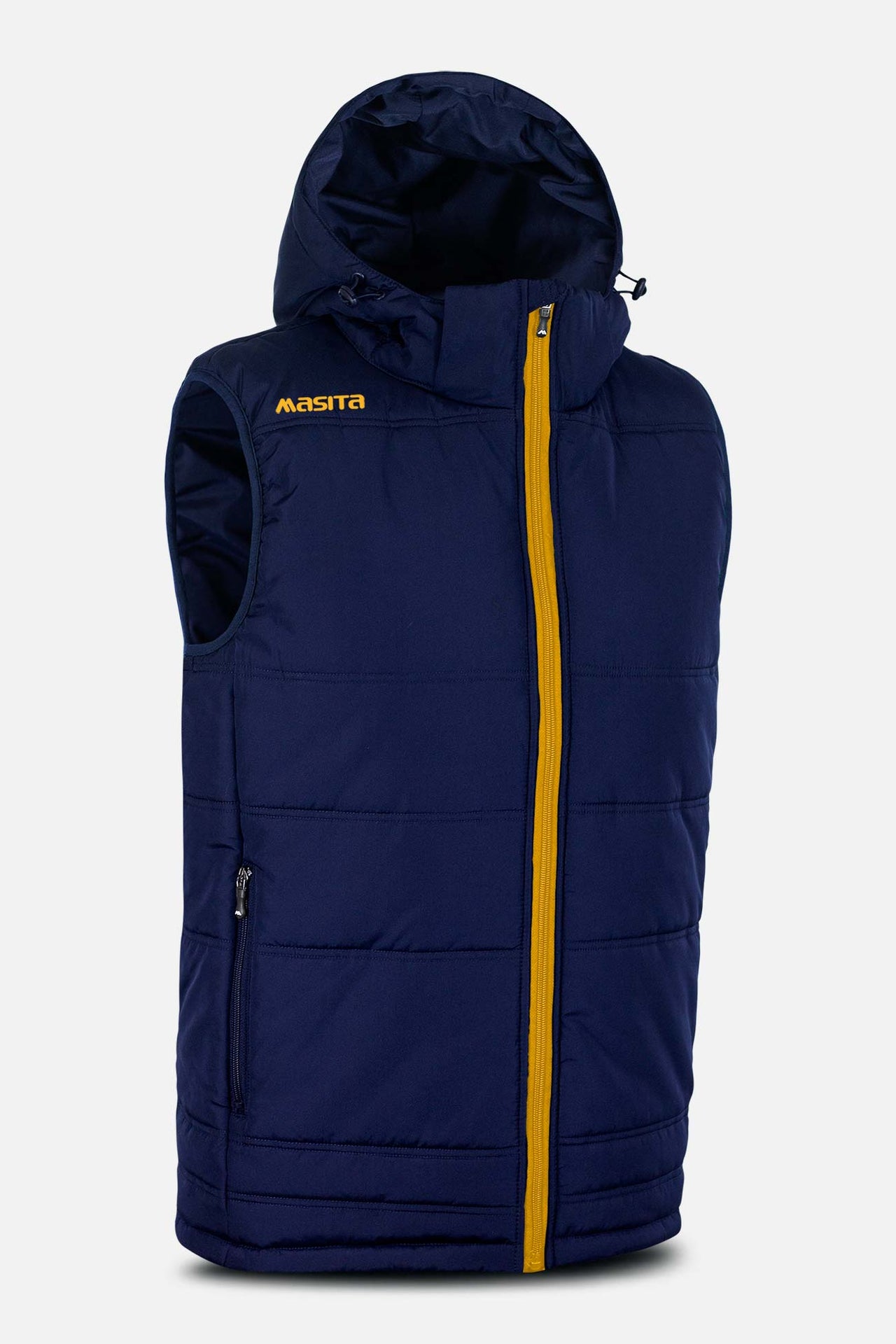 Nova Gilet Navy/Amber Option 2