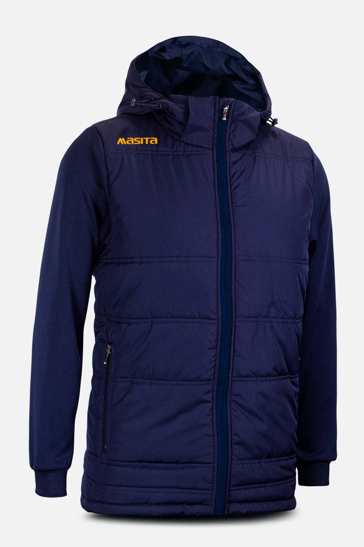 Nova Padded Jacket Navy/Amber Option 1