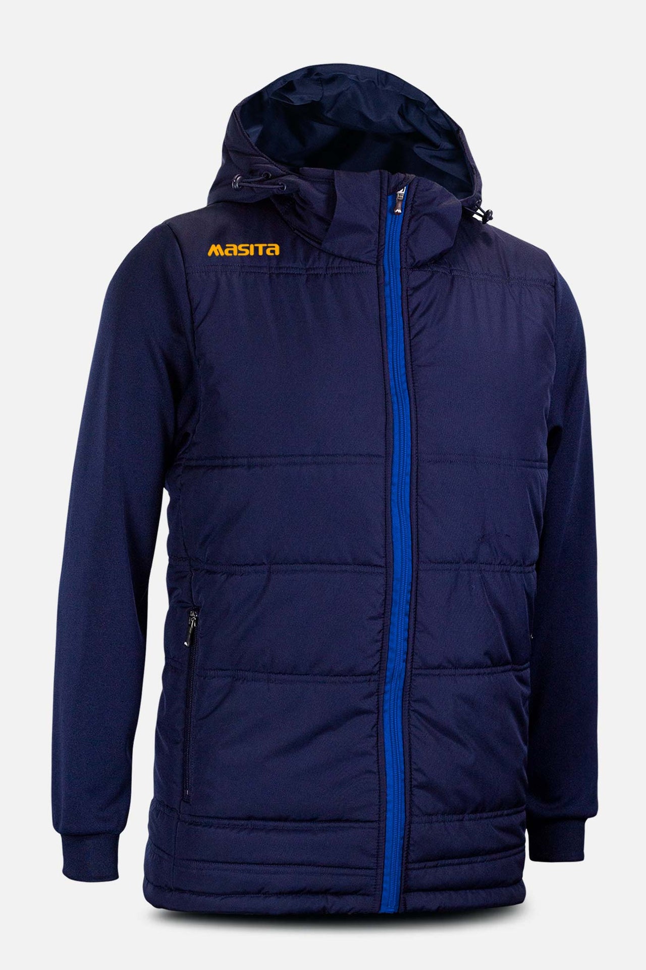 Nova Padded Jacket Navy/Blue/Amber