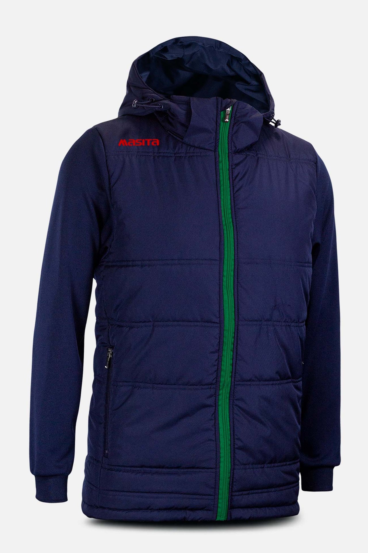 Nova Padded Jacket Navy/Green/Red