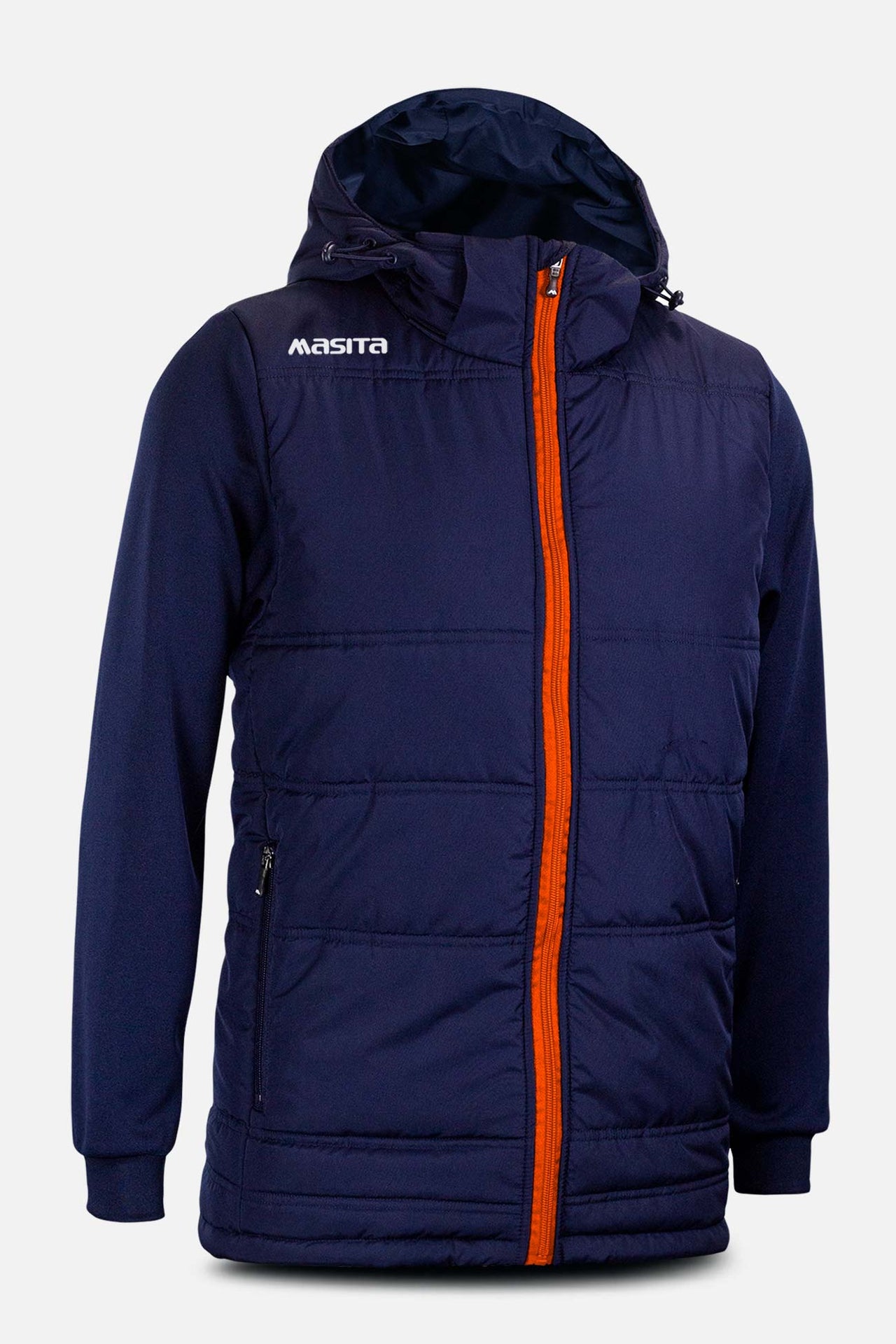 Nova Padded Jacket Navy/Orange