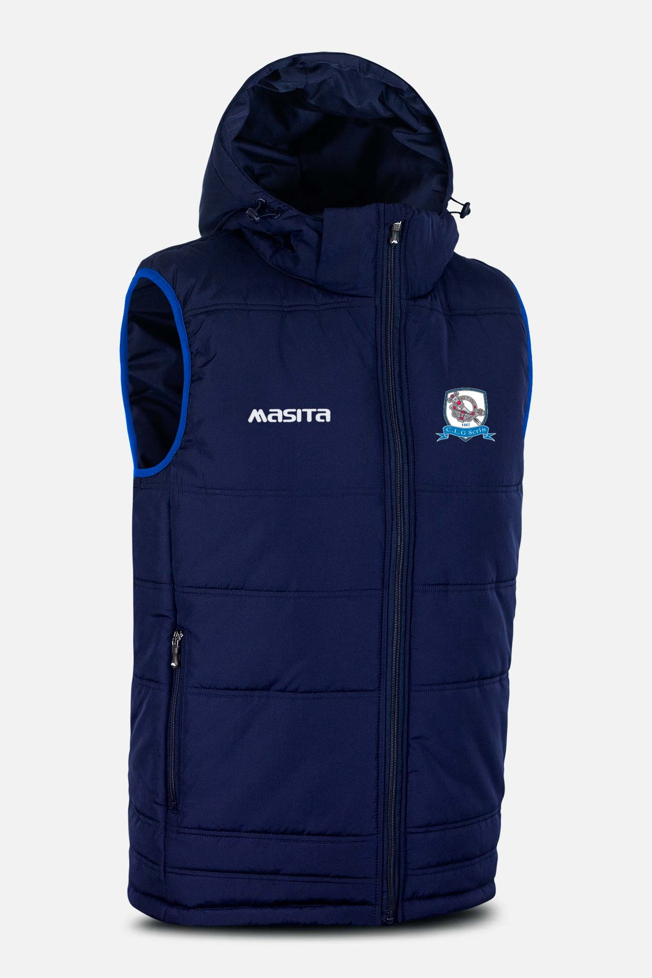 Skryne LGFA Navy Nova Sleeveless Gilet Kids & Adults