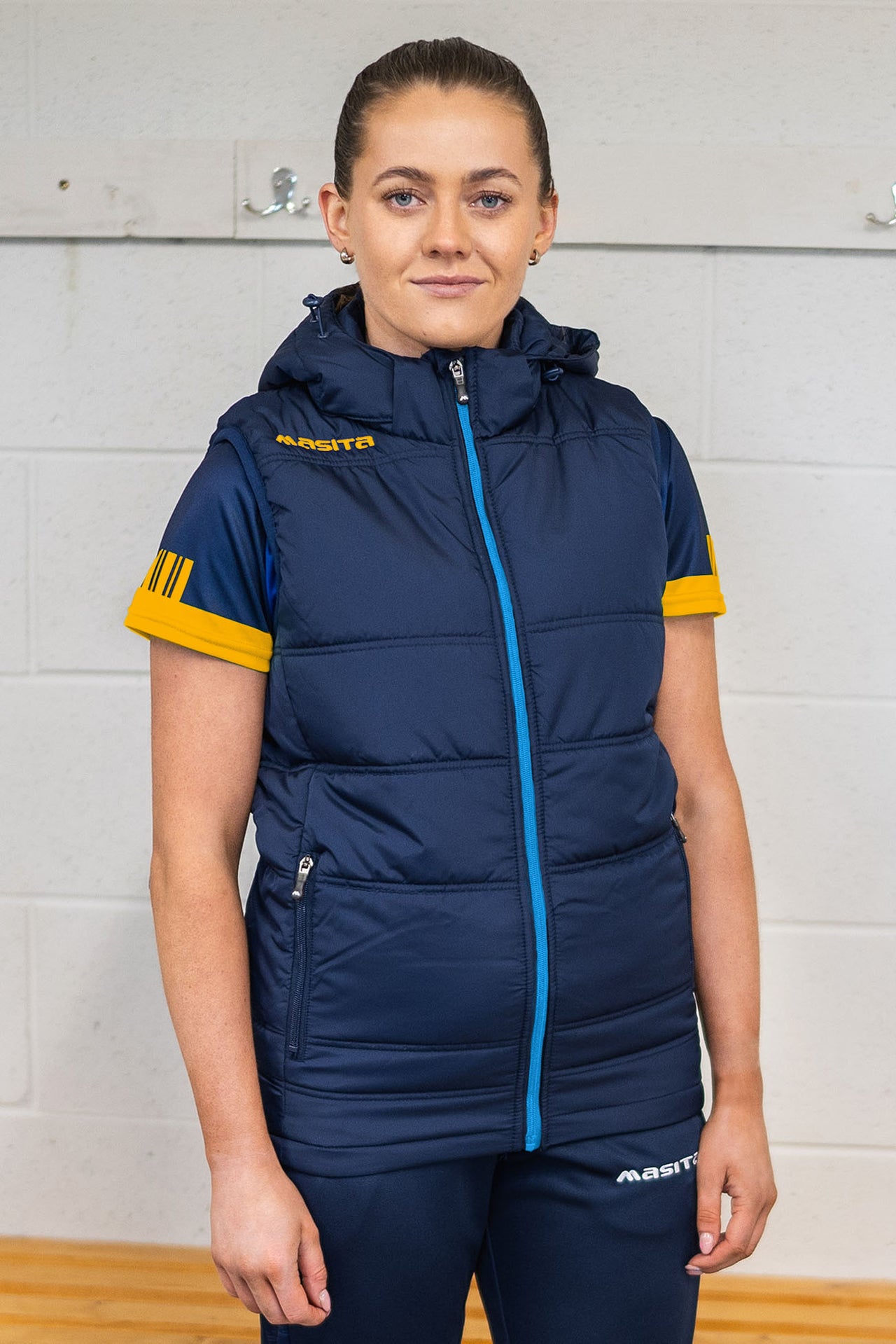 Nova Gilet Navy/Sky/Amber