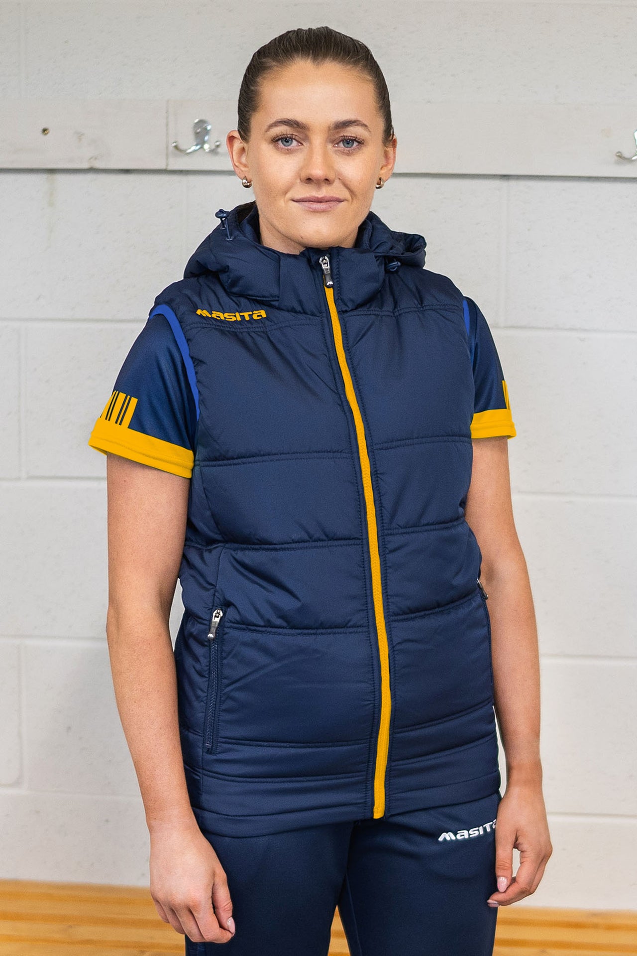 Nova Gilet Navy/Blue/Amber