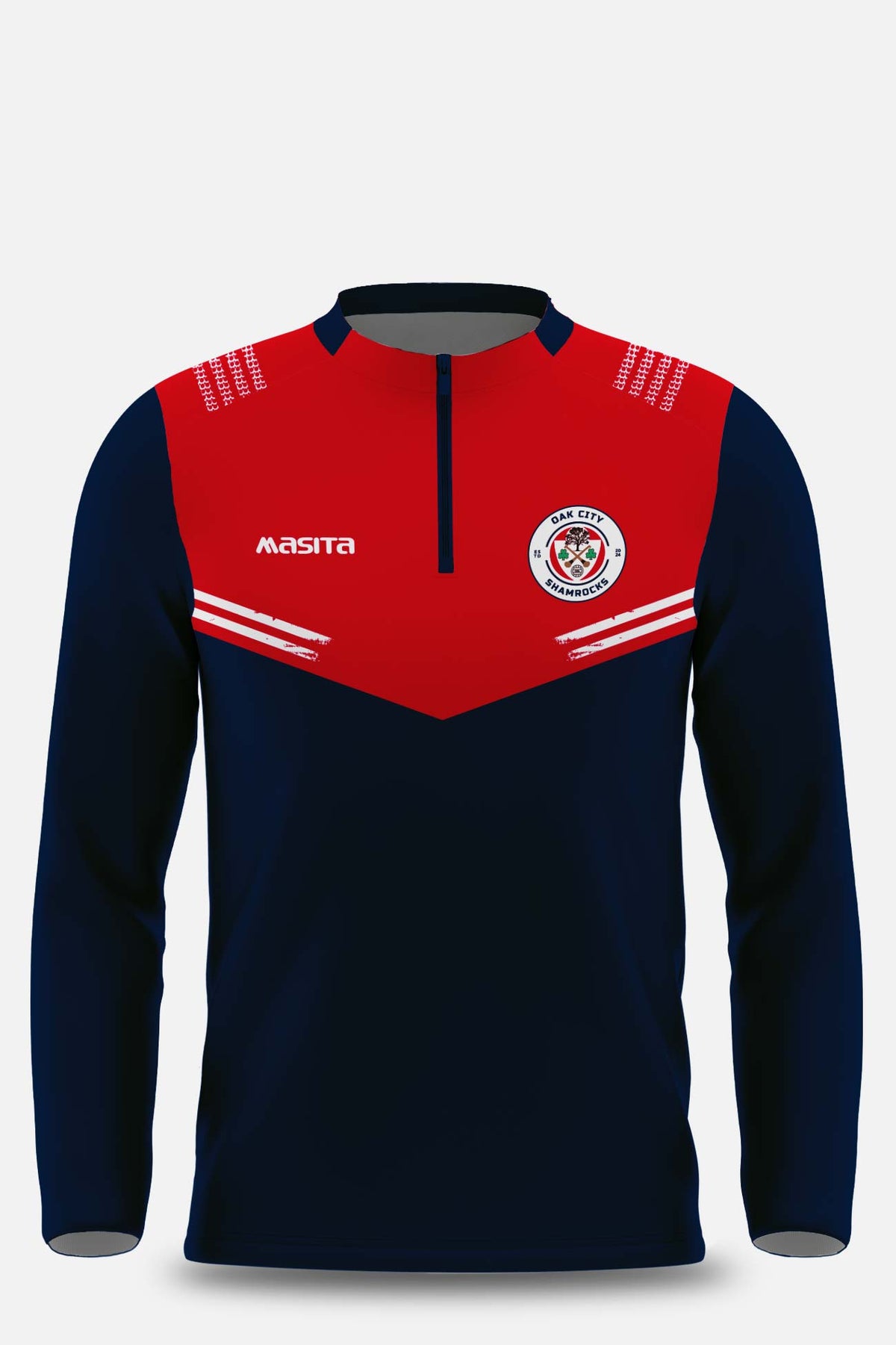 Oak City Shamrocks Pop Up Shop Zip Top Adults