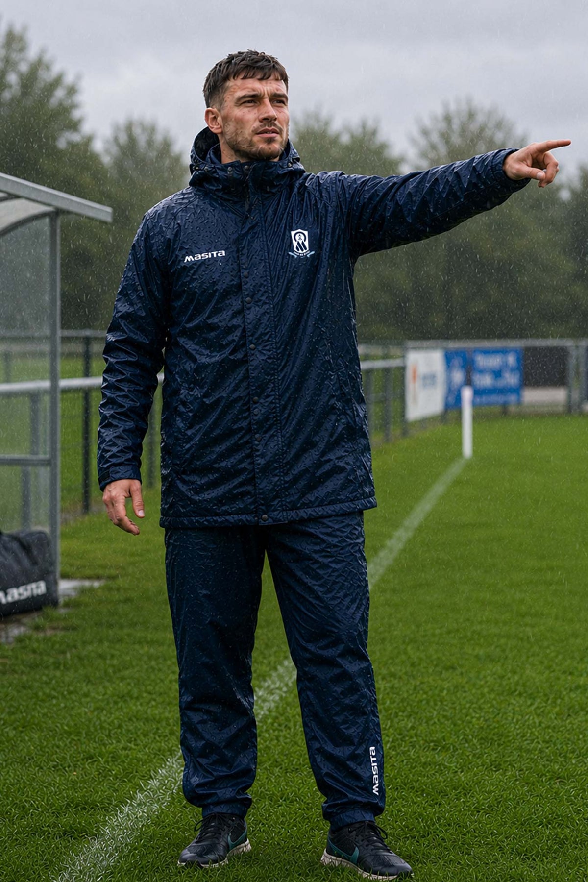 Oranmore Maree GAA Pop Up Shop Navy Nord Style Waterproof Jacket Adults