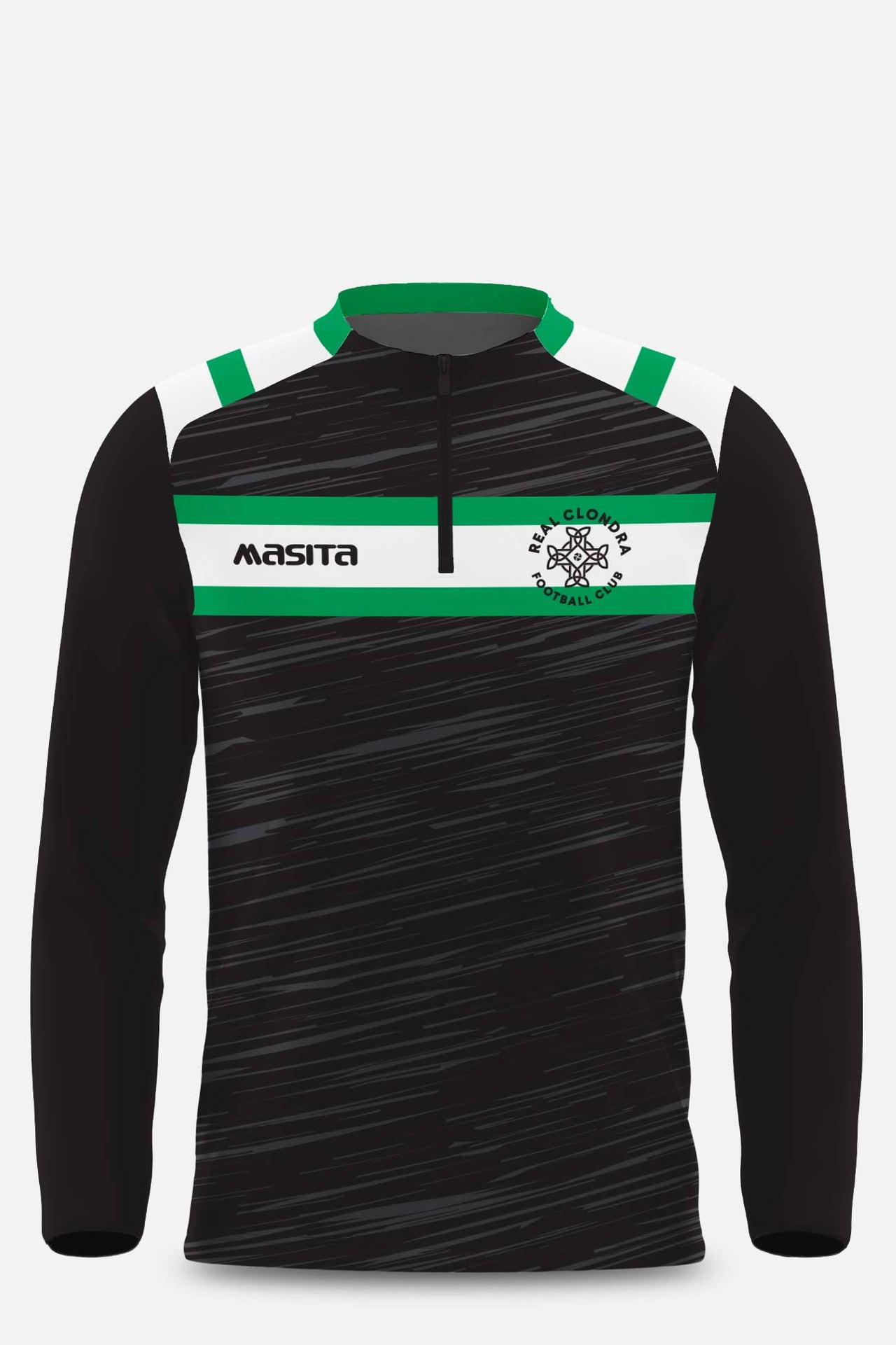 Real Clondra F.C  Half Zip Kids & Adults