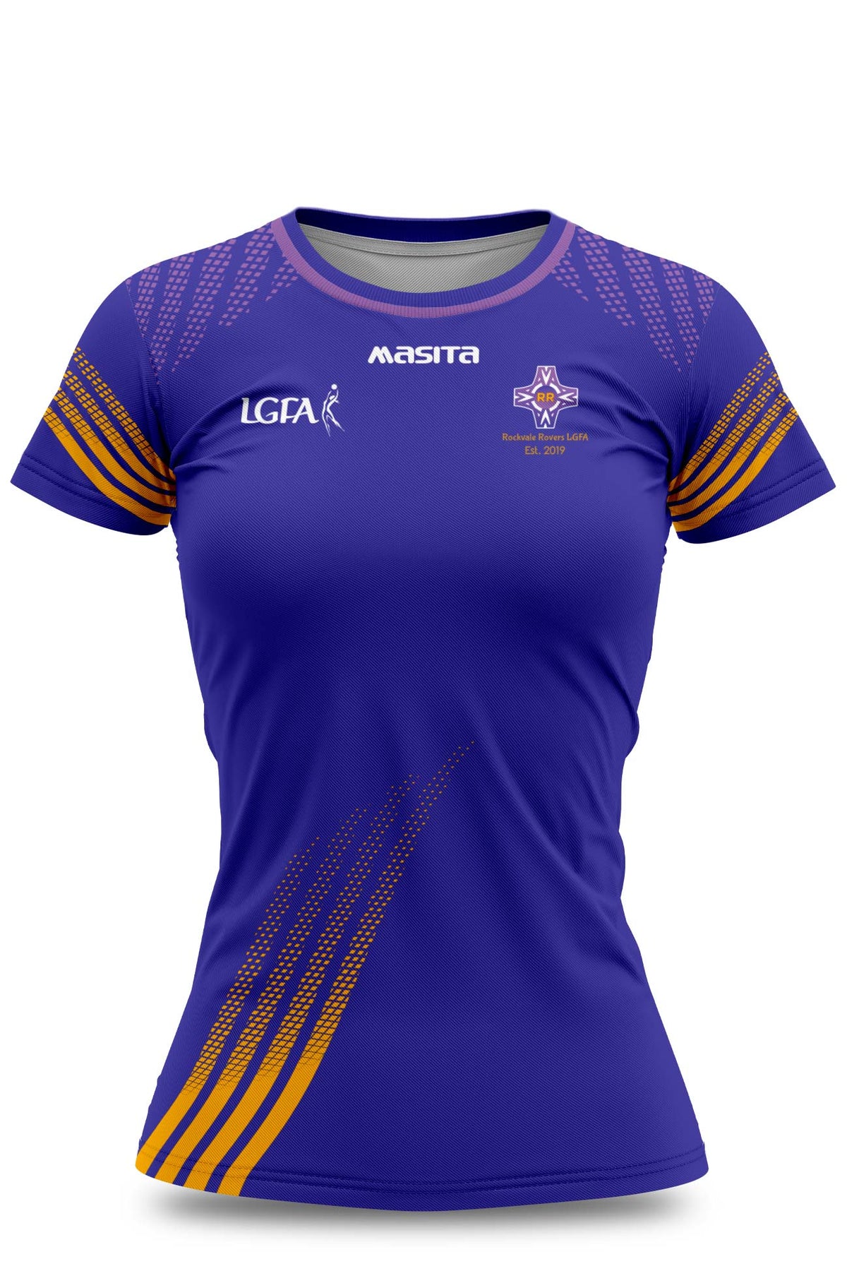 Rockvale Rovers LGFA Pop Up Shop Curragh Style Training Jersey Regular Fit Kids & Adults